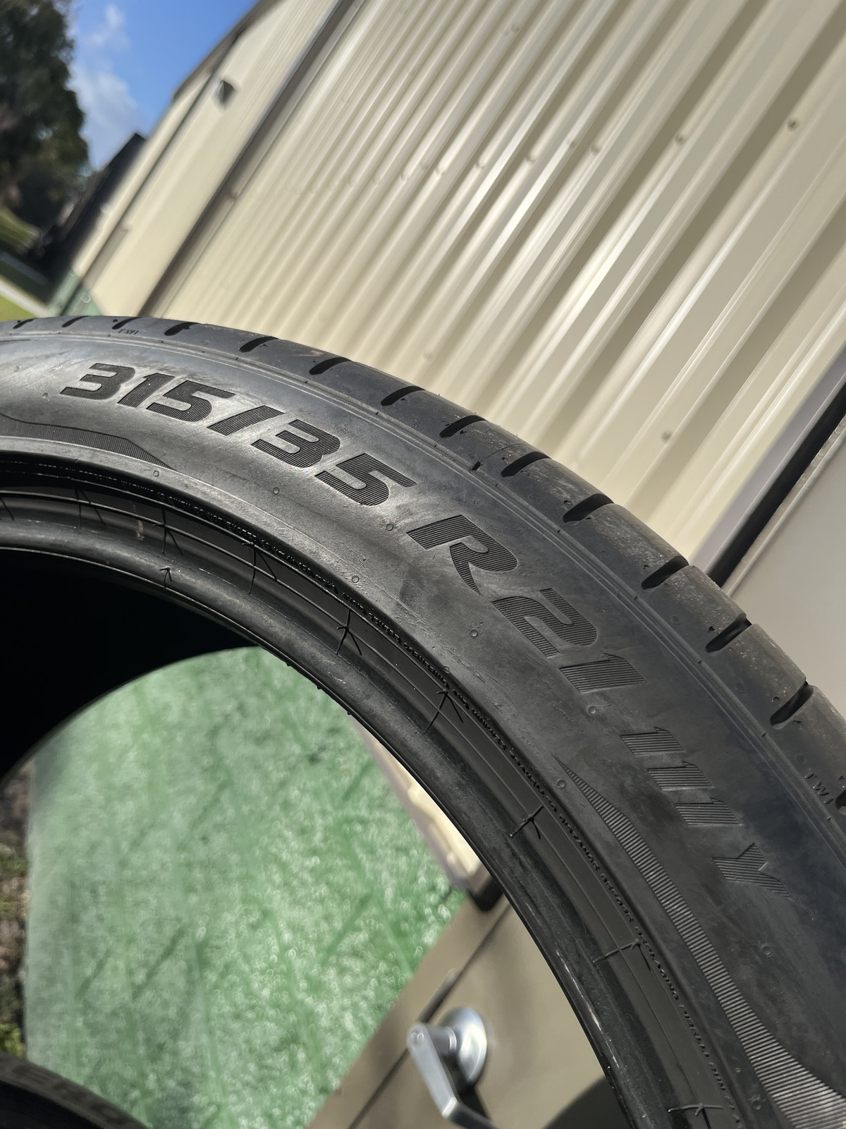 Set Of 2 Tires Pirelli P Zero PZ4 Run Flat ★ BMW 315/35R21 111Y DOT.1625 7.5/32