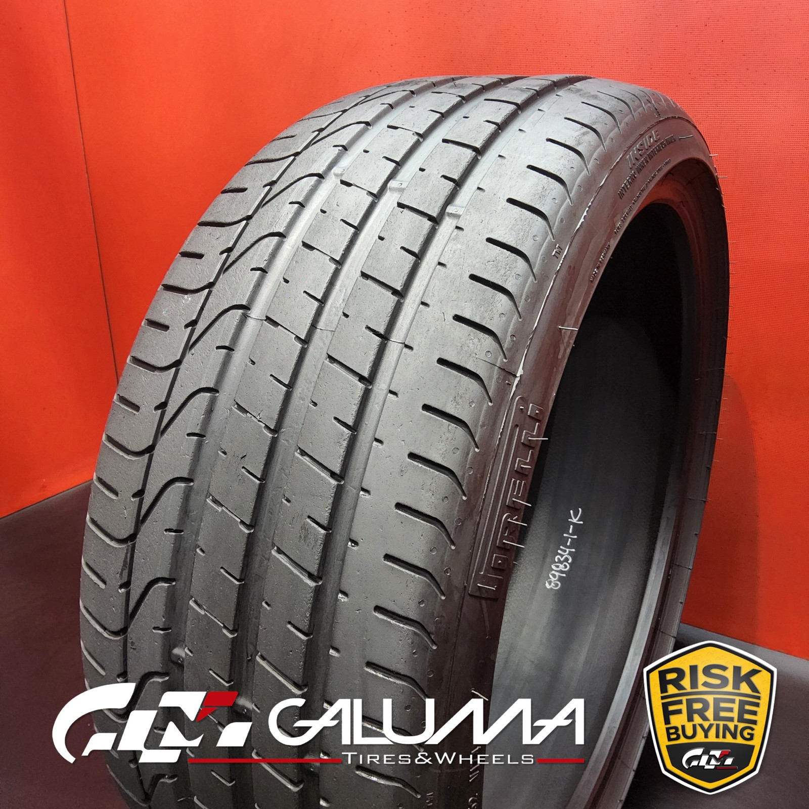 1 (One) Tire Pirelli P Zero N1 245/35ZR20 245/35/20 2453520 No Repairs #89834