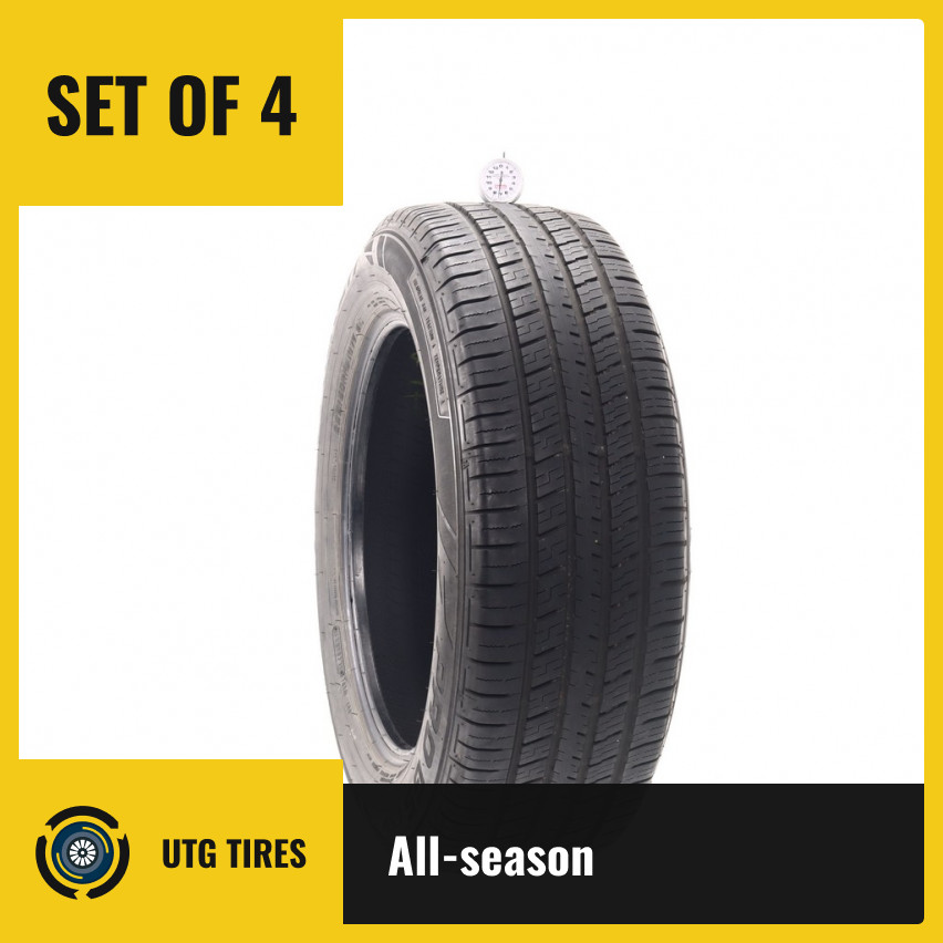Set of (4) Used 235/60R18 Falken Pro G5 CSV 107V – 7-8.5/32
