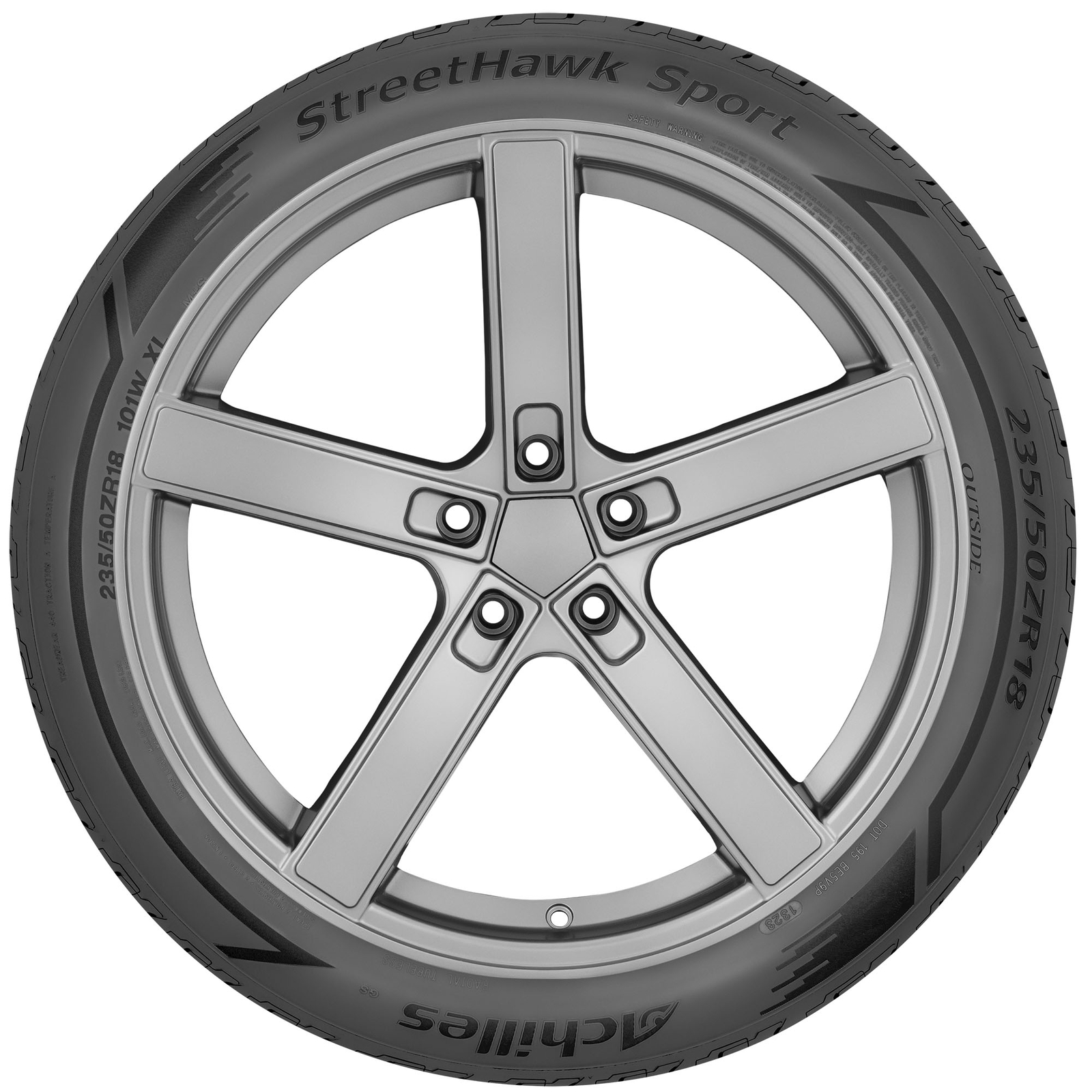 1 New Achilles Street Hawk Sport – 275/40zr18 Tires 2754018 275 40 18