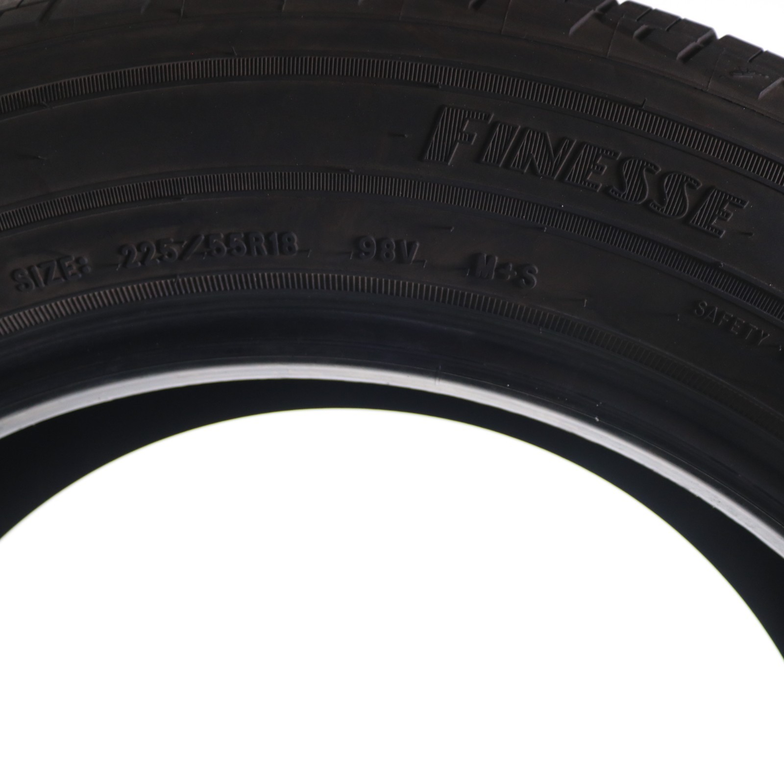 Set of 2 Used 225/55R18 Goodyear Assurance Finesse – 98V – 7-7.5/32