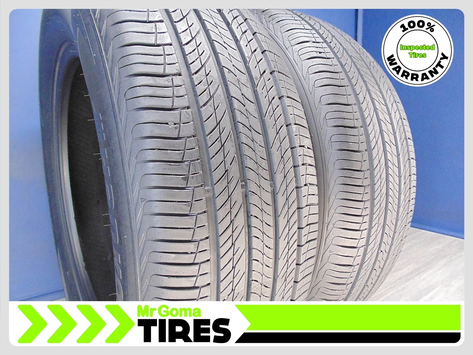2 HANKOOK DYNAPRO HP2 KONTROL 225/60R17 USED TIRES 7.3/32 TREAD 99H 2256017
