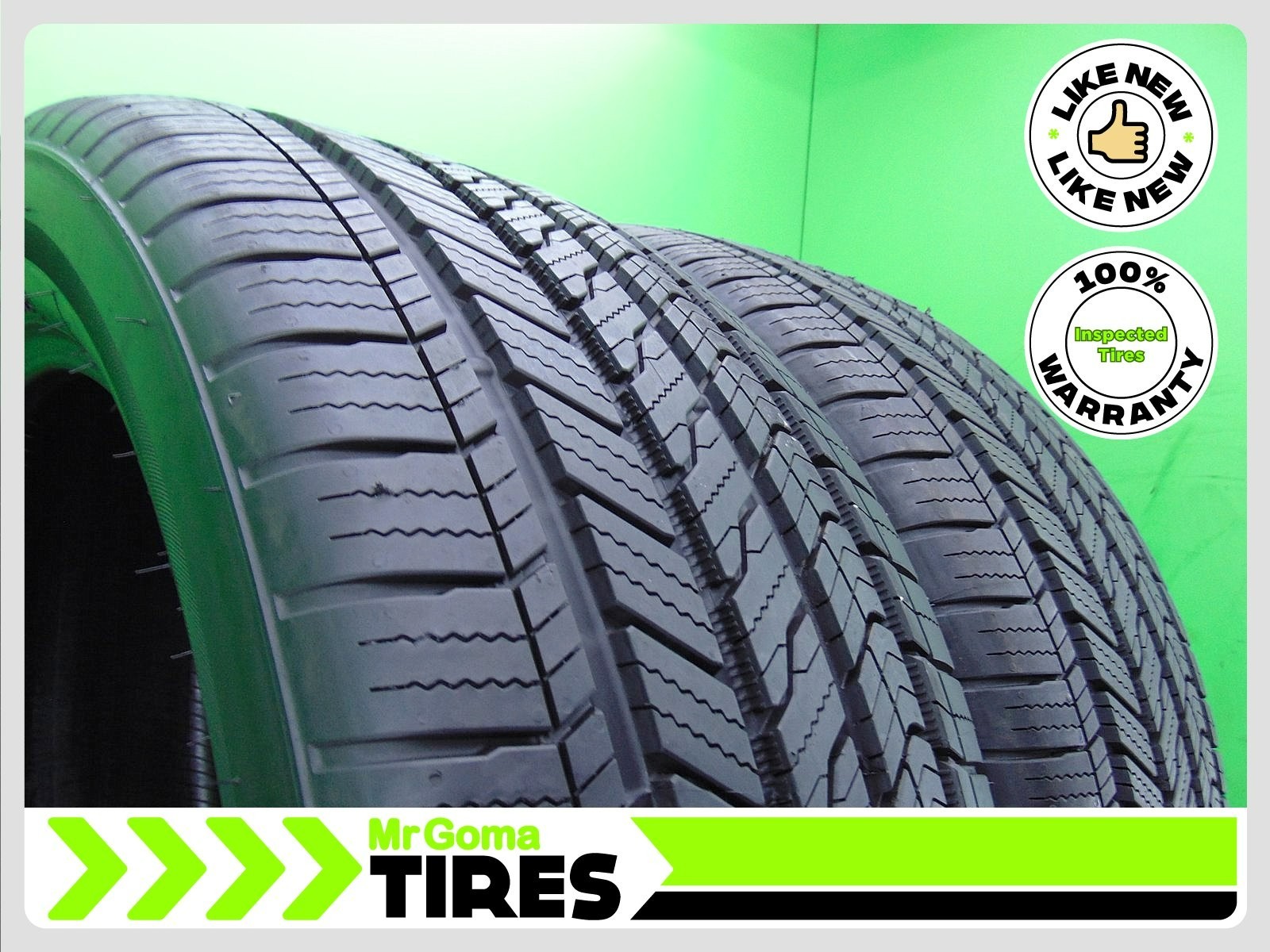 2 BRIDGESTONE ALENZA SPORT A/S RSC RFT XL 275/45R20 USED TIRES 10/32 TREAD 110H