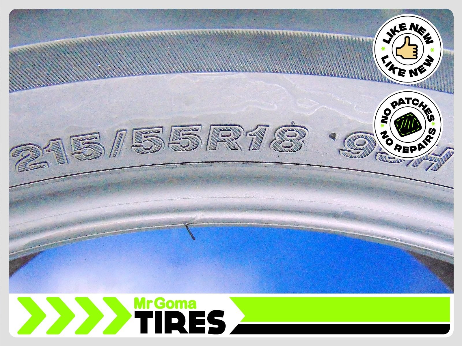 2 BRIDGESTONE TURANZA EL440 215/55R18 USED TIRES 85% LIFE NO PATCH 95H 2155518
