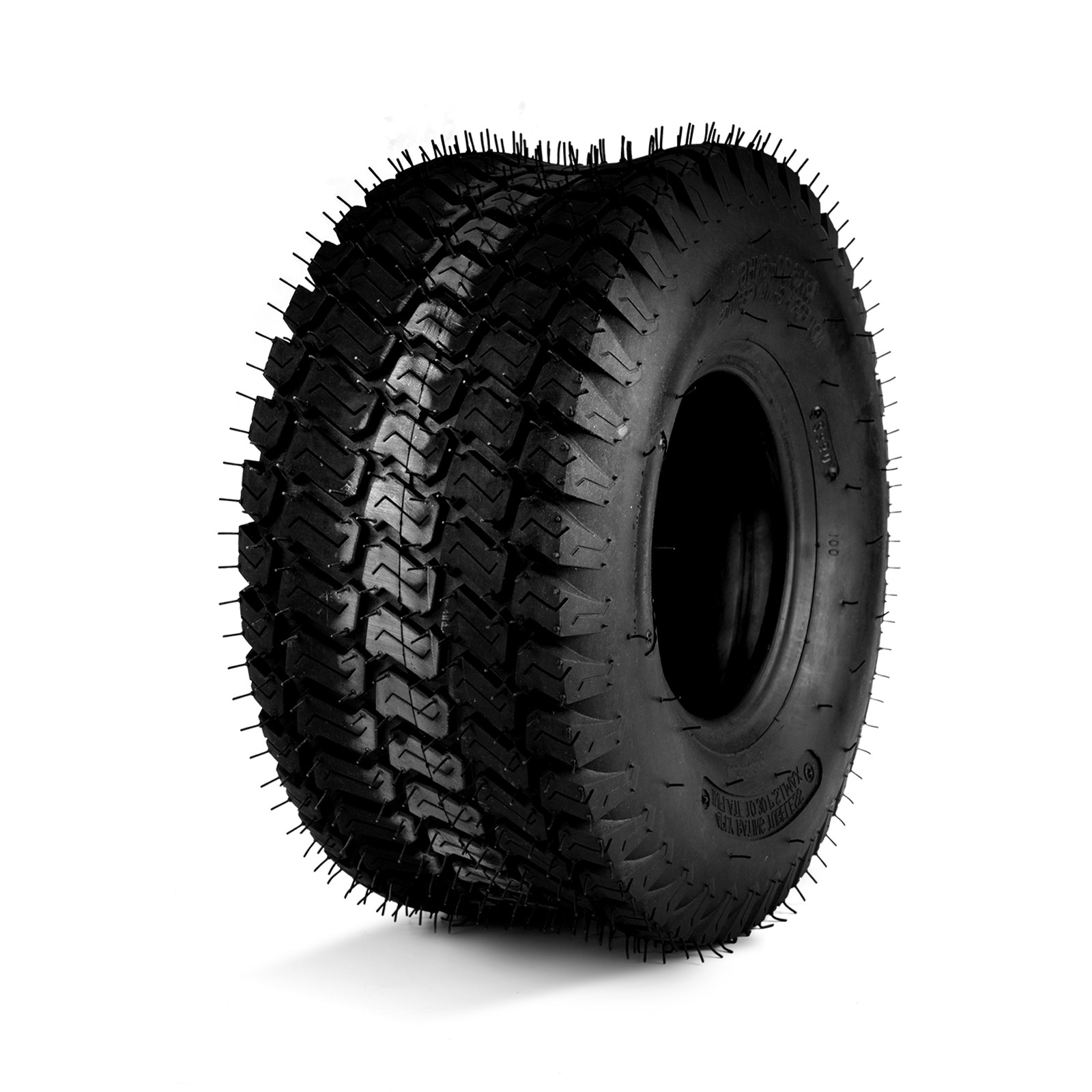 2PCS ATV TIRES 15×6-6 15x6x6 Lawn Mower Turf Tires 15×6.00-6 4ply