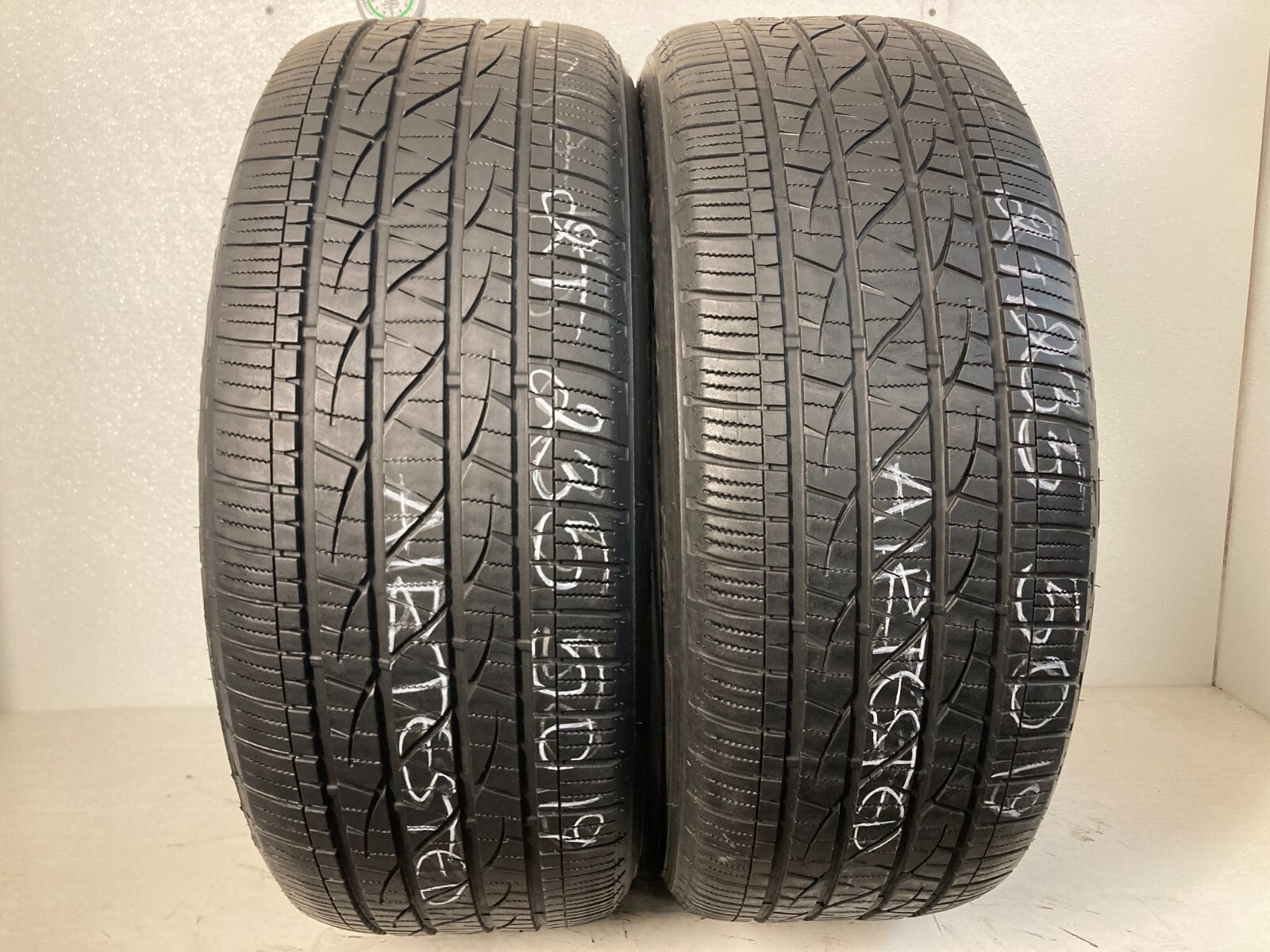 2 Tires 235 50 19 Firestone Destination LE3 (55-70% Tread) 99H NO REPAIRS