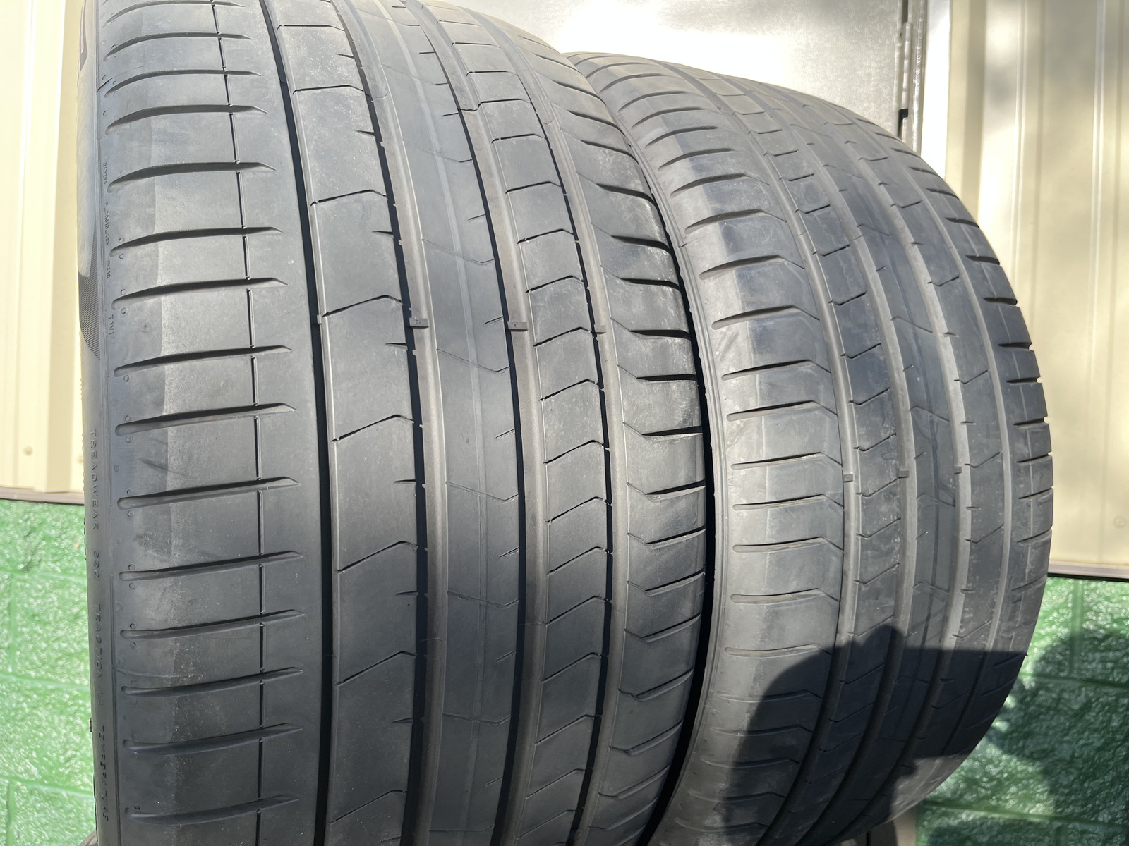 Set Of 2 Tires Pirelli P Zero PZ4 Run Flat ★ BMW 315/35R21 111Y DOT.1625 7.5/32