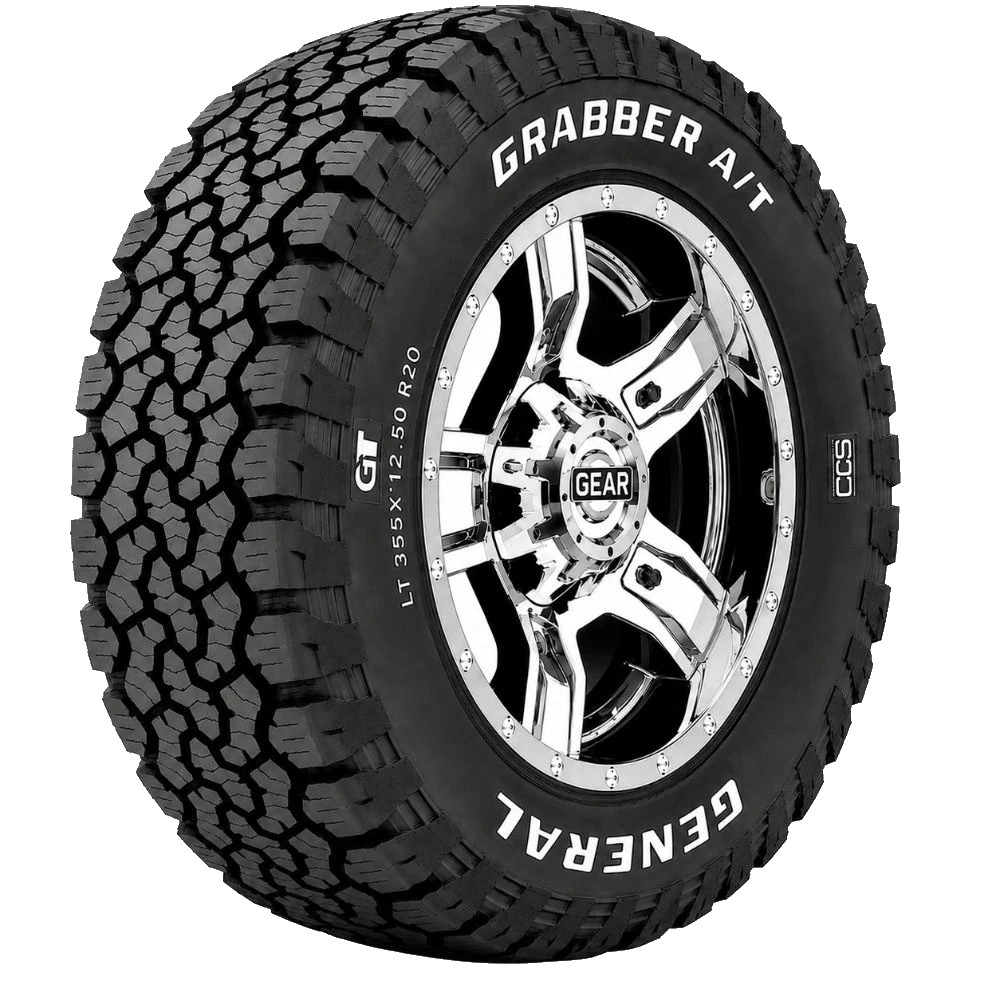 1 General Grabber A/TX LT245/75R17/10 10-Ply 121S Tire 2457517 245 75 17