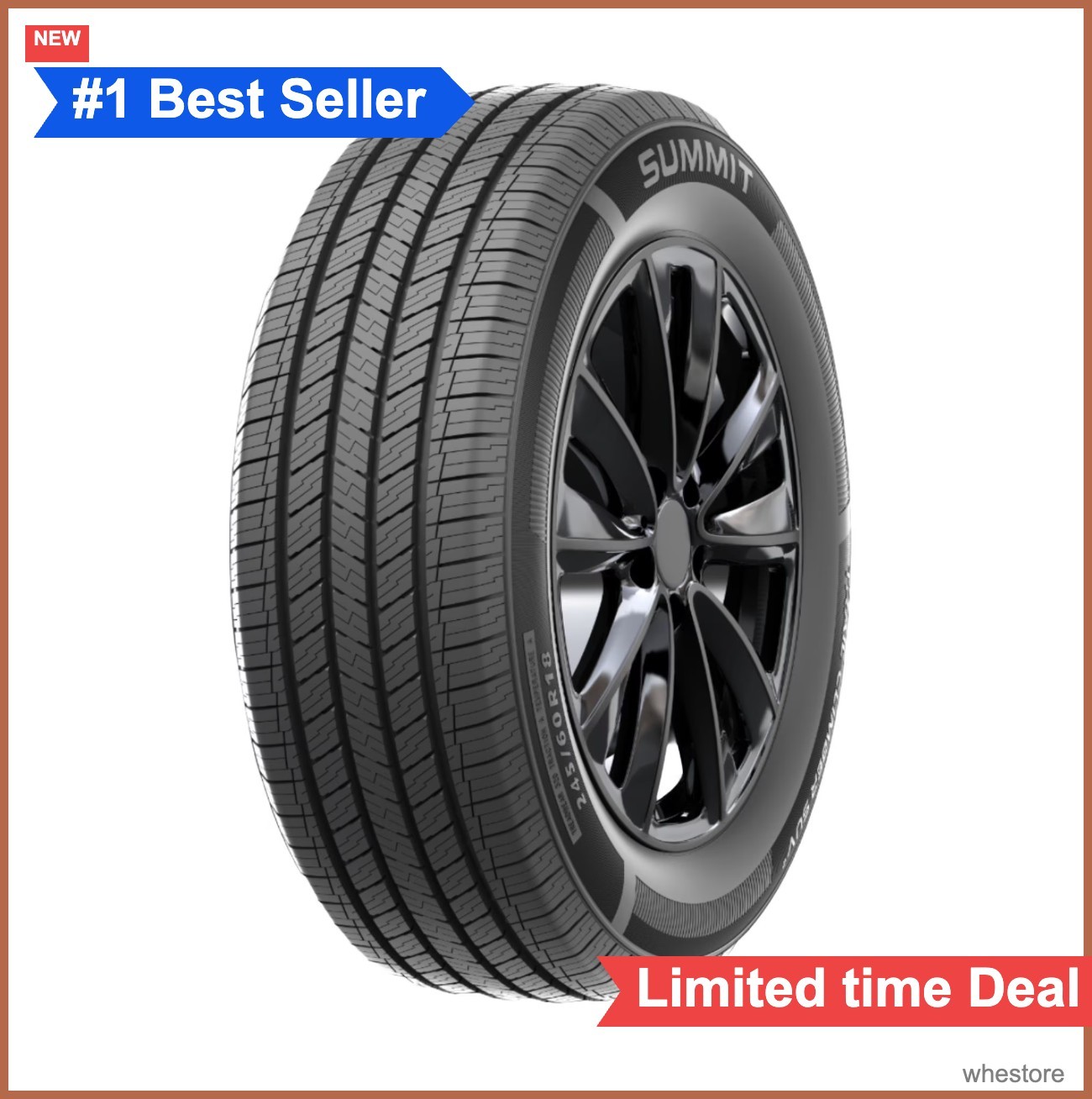 265/50R20 All Season Tire 107H SUV Crossover Four Season Road Touring