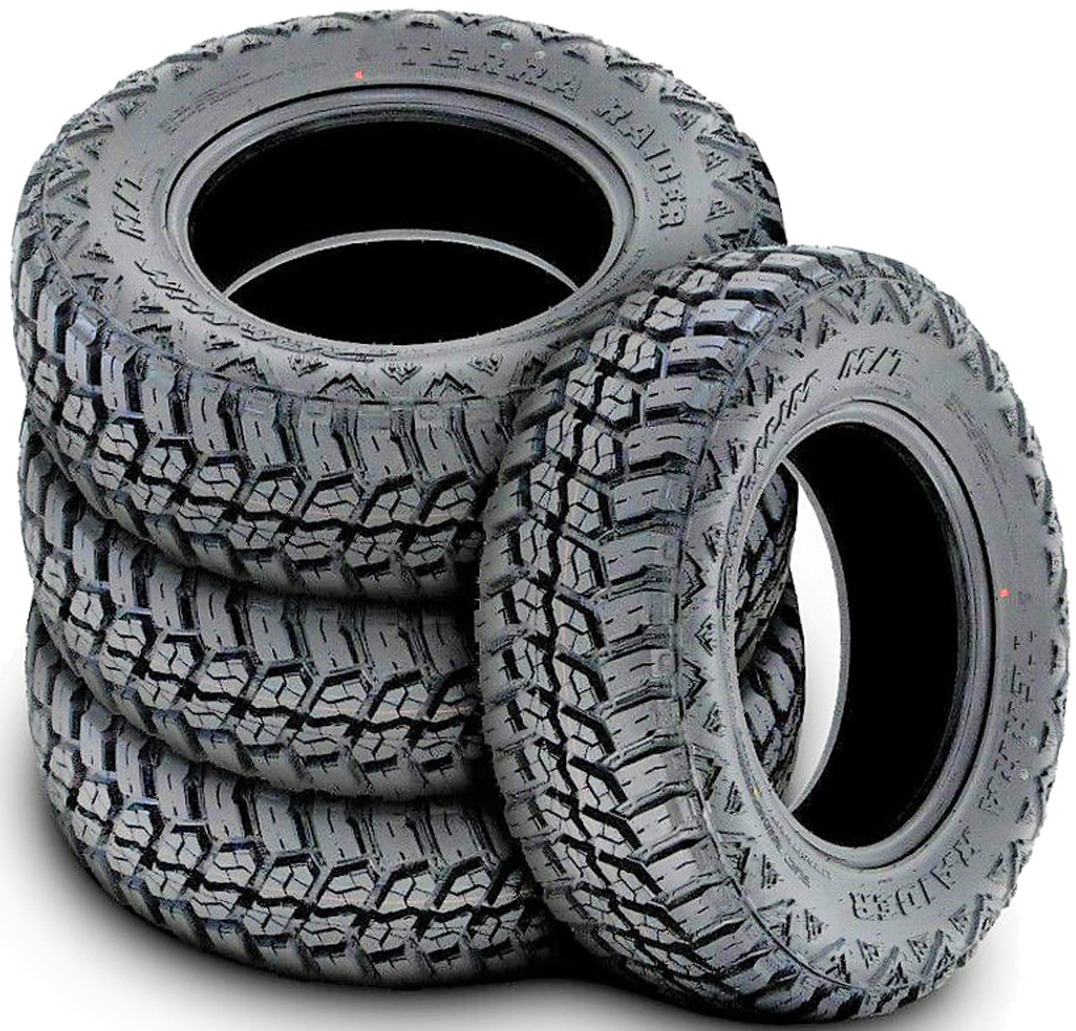 4 Delium Terra Raider M/T KU-255 37X13.50R20 128Q F 12 Ply Light Truck Tires
