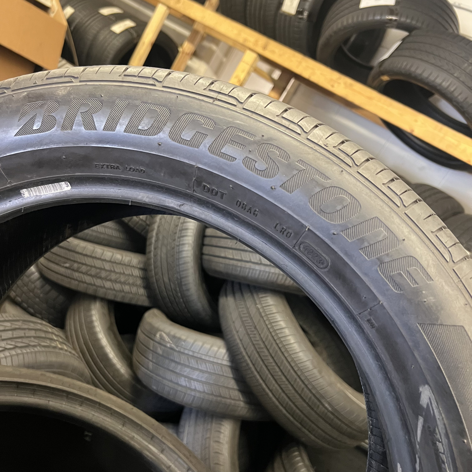 1 Tire Bridgestone Dueler H/P Sport AS RFT BMW 245/50R19 105H DOT.4923