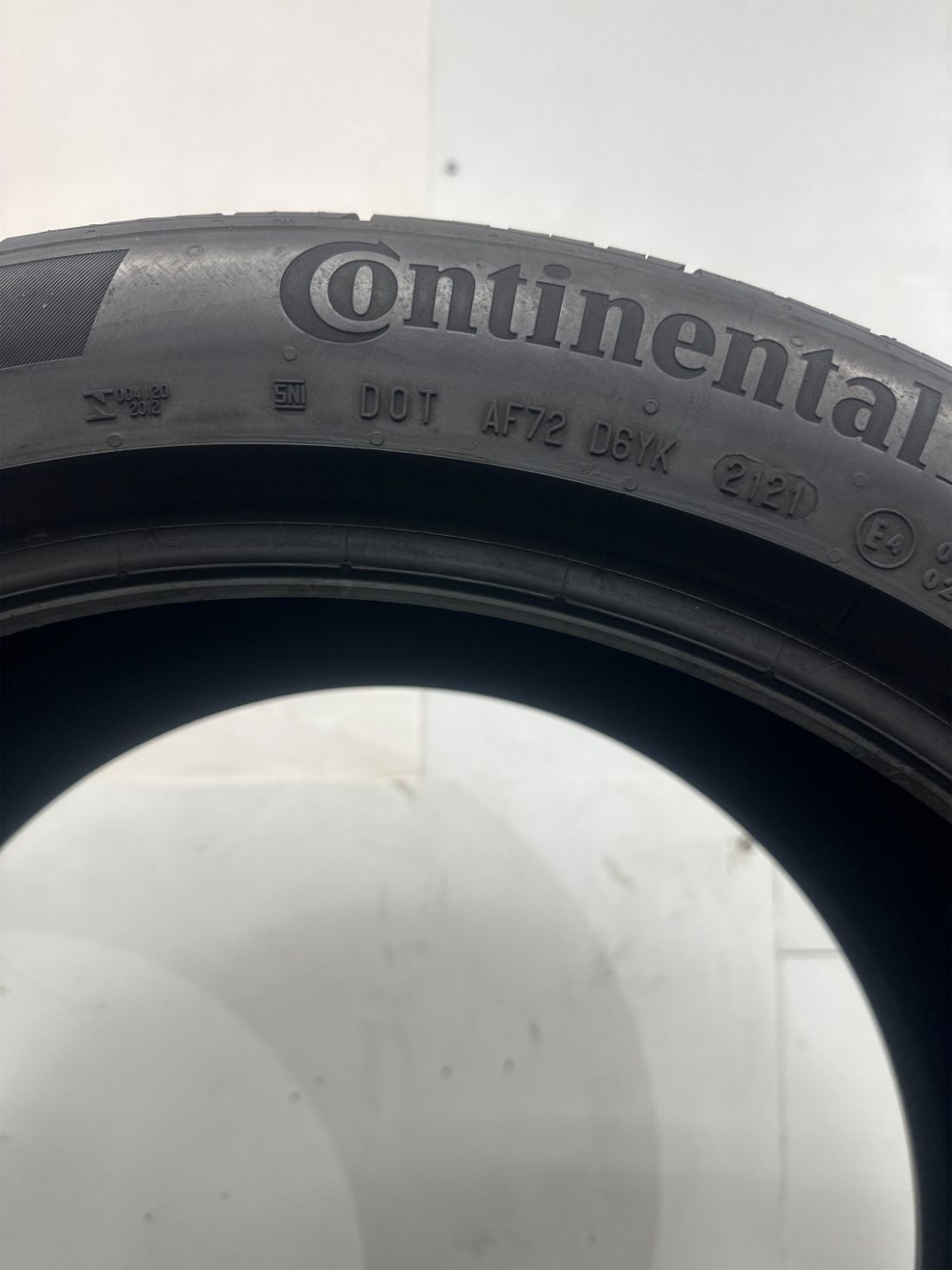 1 Continental ProContact TX Used Tire P315/35R21 3153521 315/35/21 8/32