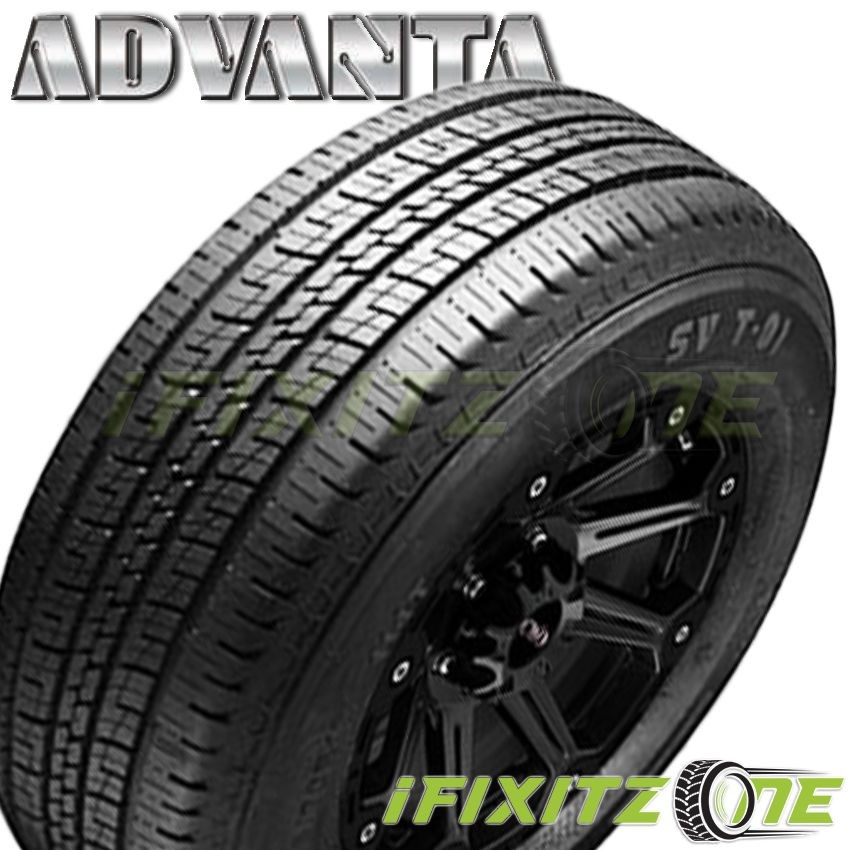 4 Advanta SVT-01 225/65R17 100T All Season ( SET OF FOUR ) 60K Mileage Tires