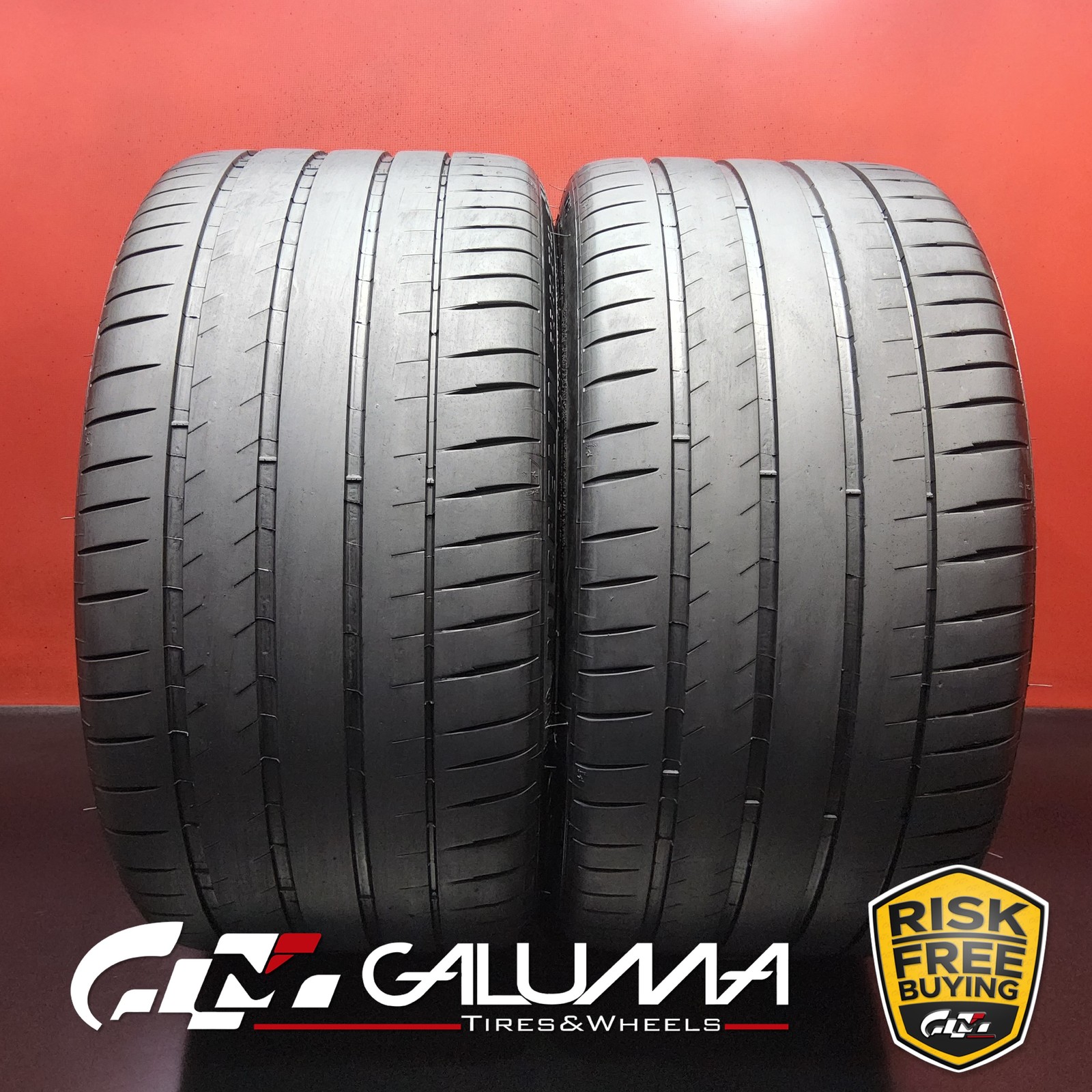 Set of 2 Tires Michelin Pilot Sport 4S ★ XL 315/30ZR22 107Y No Repairs #96263