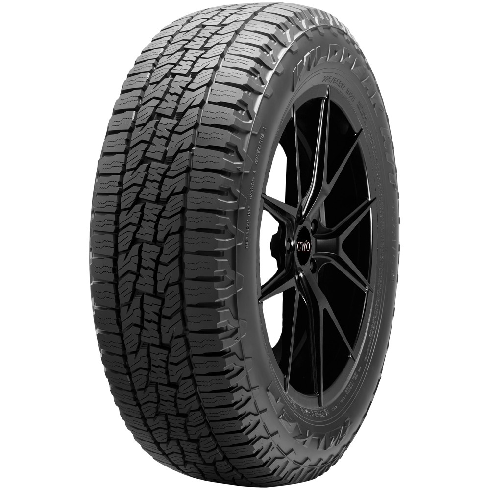 (QTY 4) 225/55R17 Falken Wildpeak A/T Trail 101V XL Black Wall Tires