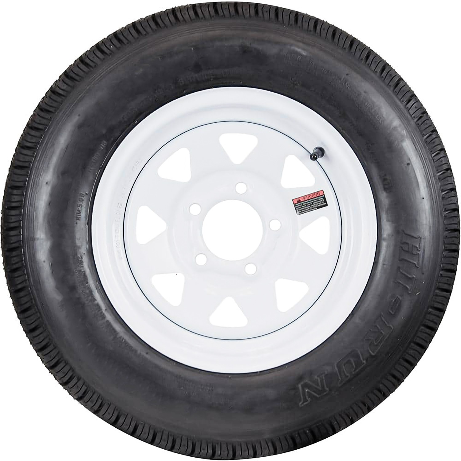 Assembly Hi-Run H180 ST175/80D13 6 Ply Boat 13×4.5 5 x 114.3 White 8 Spoke