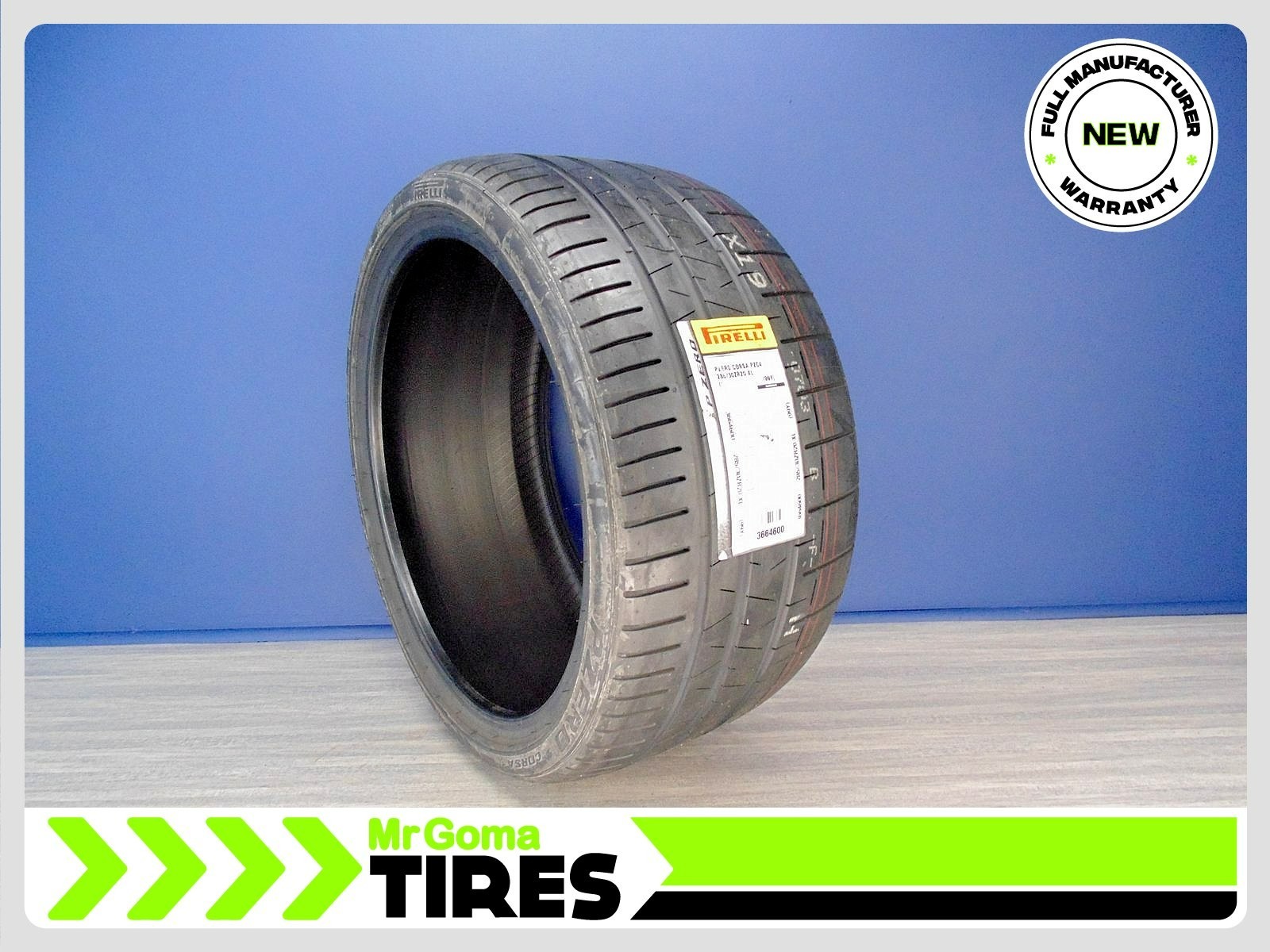 1 BRAND NEW PIRELLI P ZERO TM CORSA PZC4 XL 285/30ZR20 TIRE 99Y 2853020 – BMW