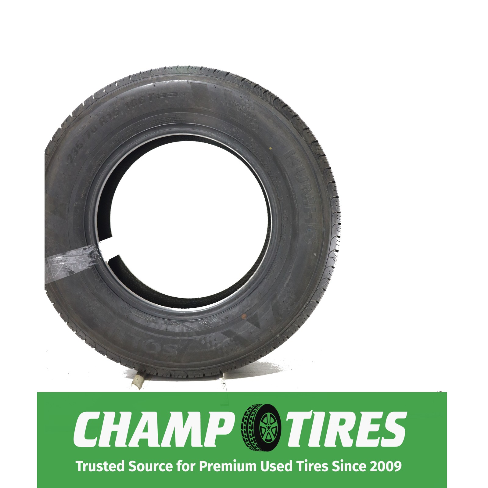 Set Of 4 P235/70R16 Kumho NEW Solus TA11 106 T New 10/32nds