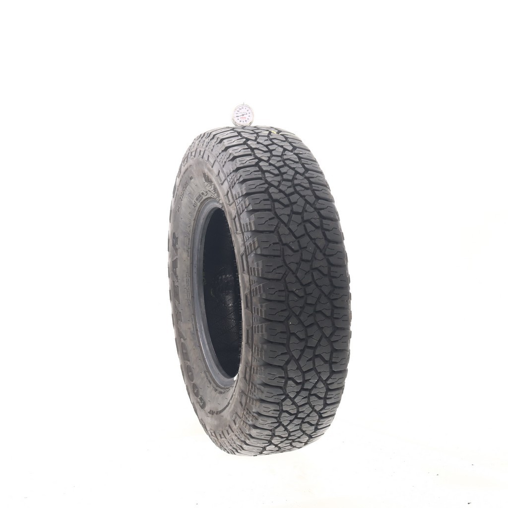 Set of (4) Used 235/75R15 Goodyear Wrangler Trailrunner AT 105S – 9-10/32