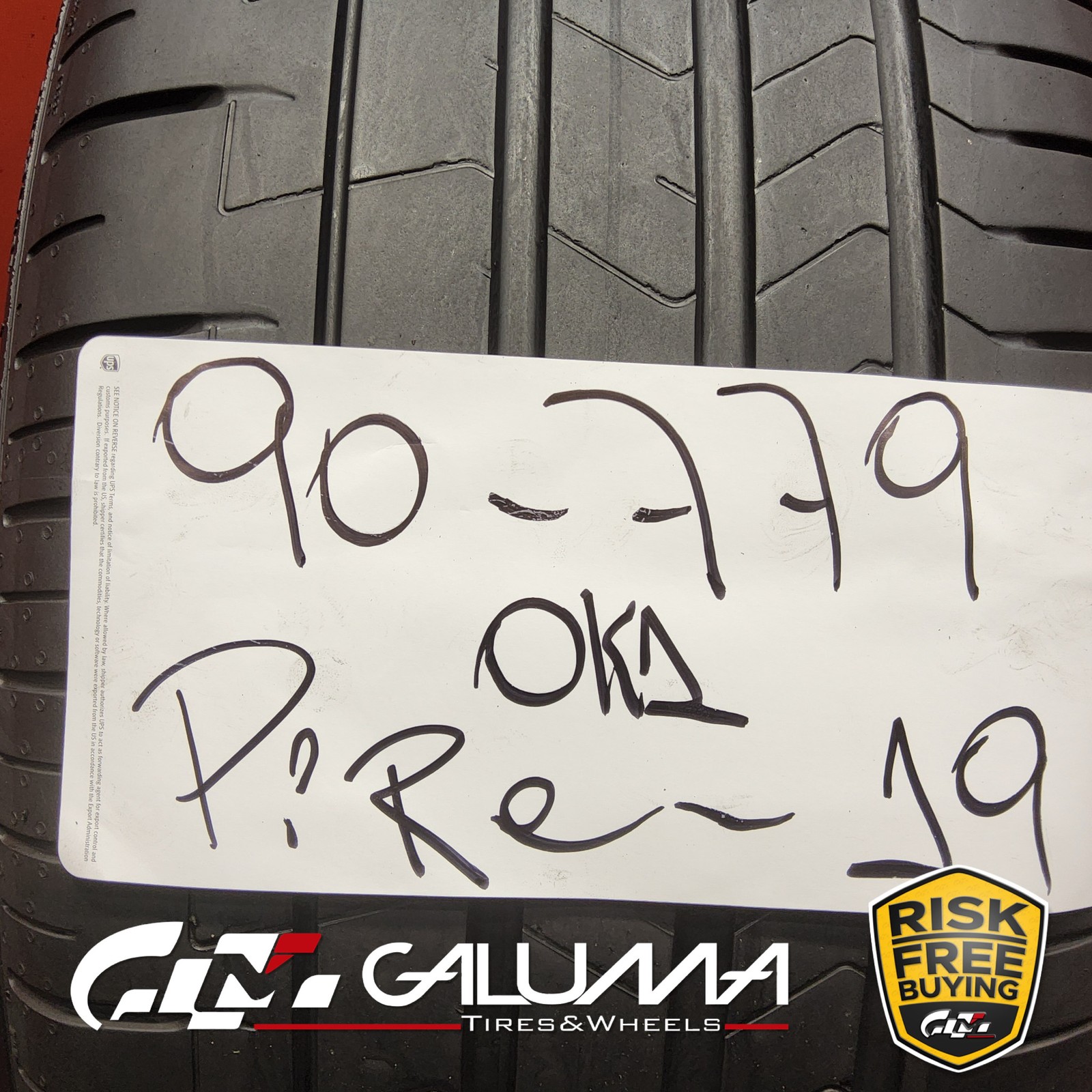 1 (One) Tire Pirelli P Zero PZ4 Run Flat ★ XL 255/40R19 255/40/19 2554019 #90779