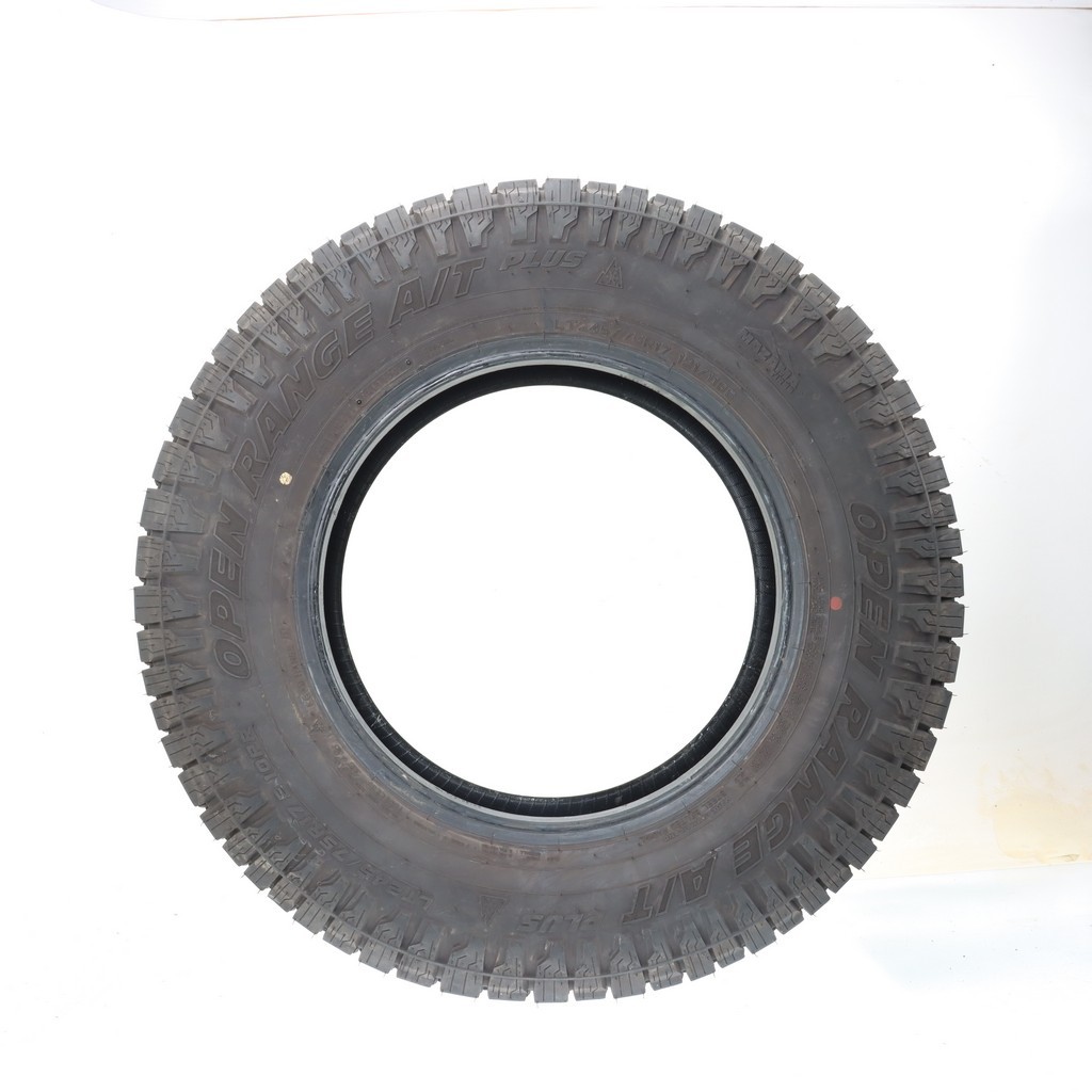 Set of (4) Used LT 245/75R17 Mazama Open Range A/T Plus 121/118S – 13-15/32