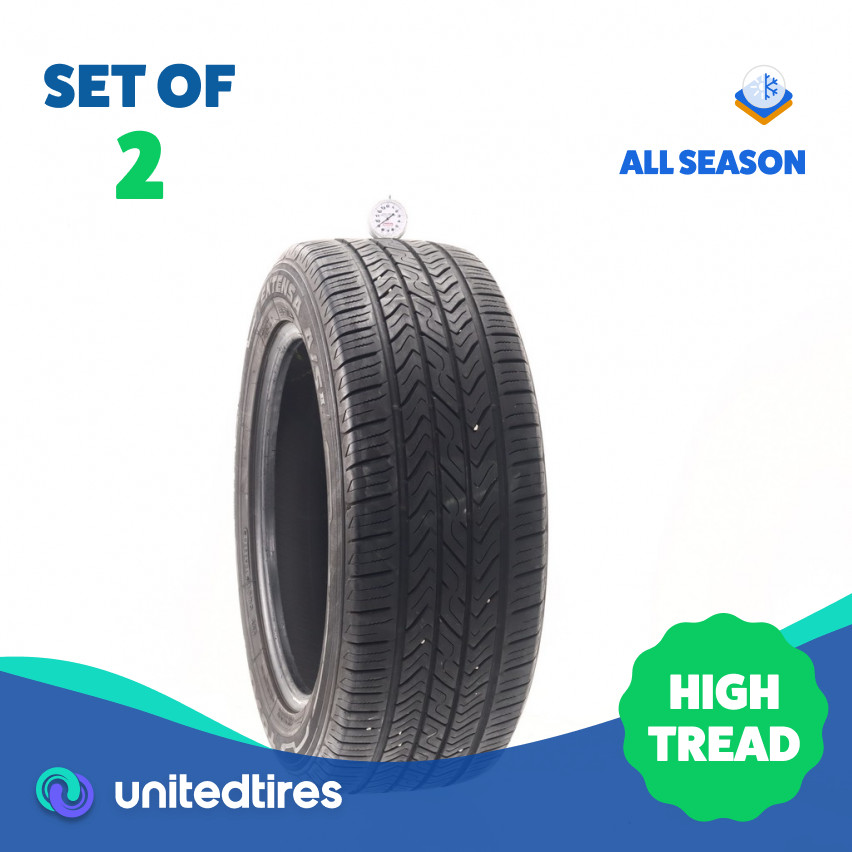 Set of (2) Used 235/55R17 Toyo Extensa A/S II 99H – 9/32