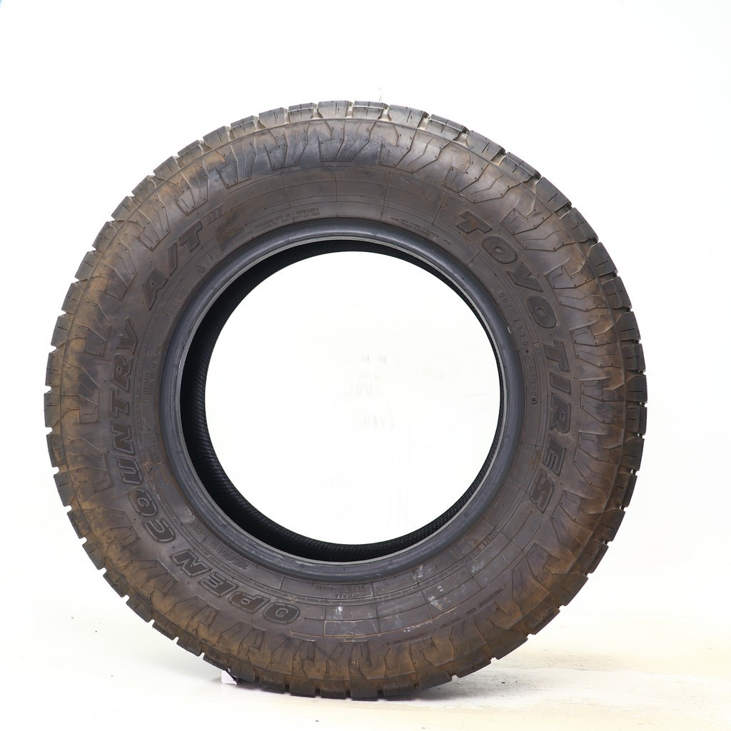 Set of (4) Used 265/70R17 Toyo Open Country A/T III 115T – 8.5-9.5/32