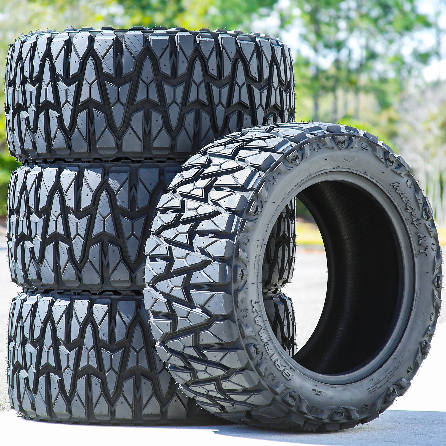 4 Tires Gripmax MaxGrip M/T LT 35X13.50R20 Load F 12 Ply MT Mud