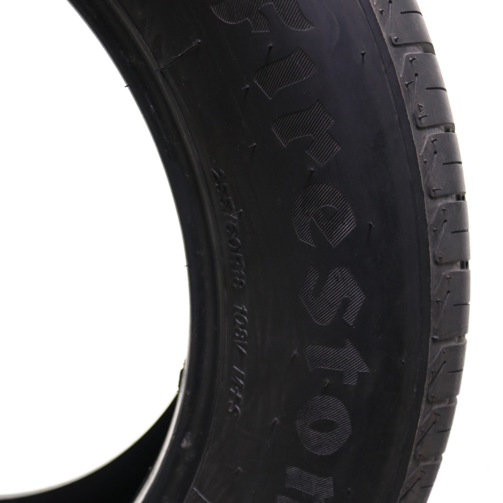 Set of 4 Used 255/60R18 Firestone Firehawk Pursuit – 108V – 7.5-8/32