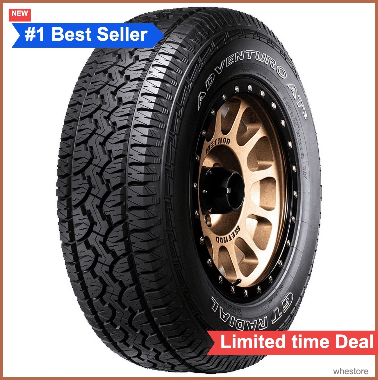 All-Season All-Terrain Tire P265/70R17 113T for Light Truck SUV Mud Snow