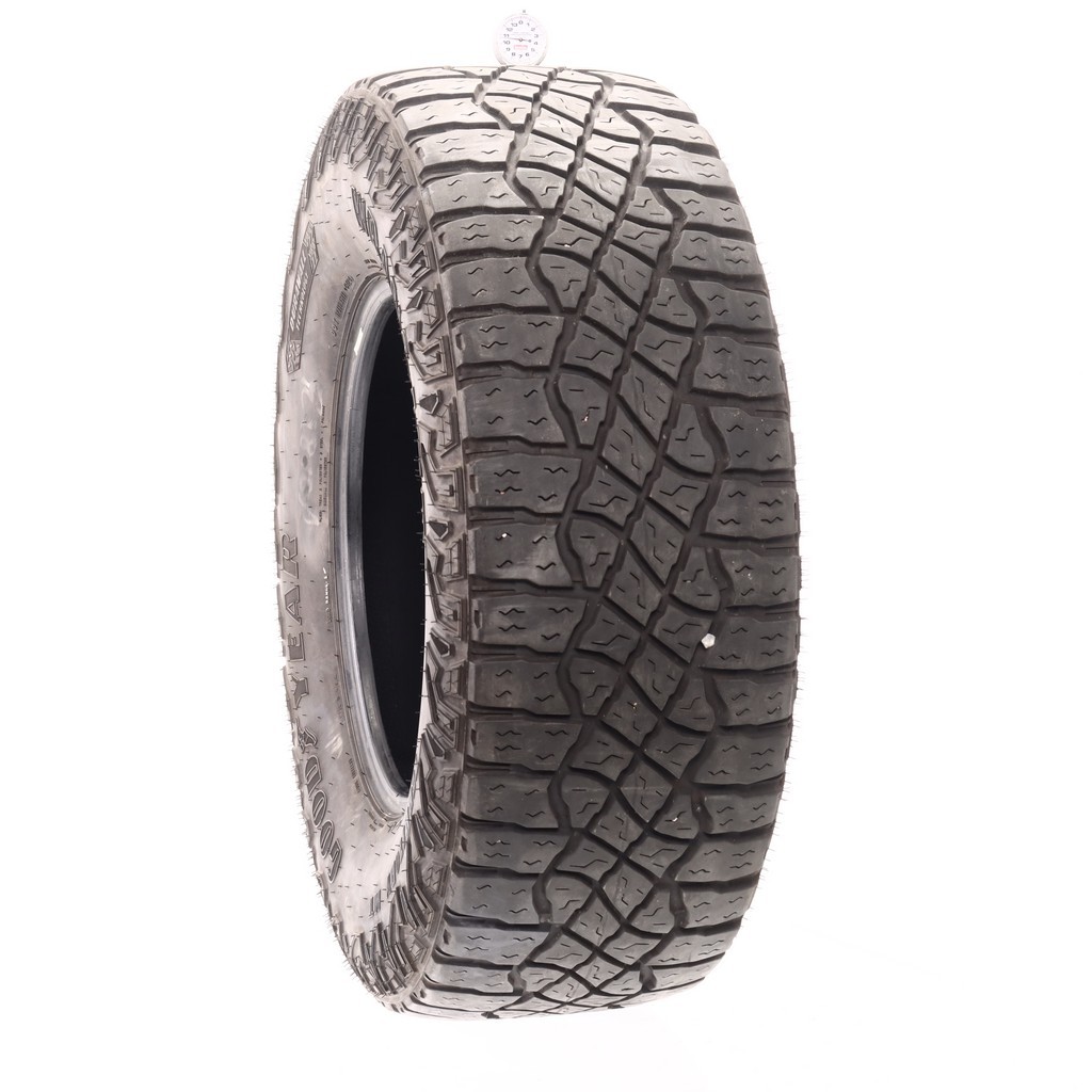 Set of (4) Used LT 305/70R18 Goodyear Wrangler Territory MT 126/123R – 9.5-11/32