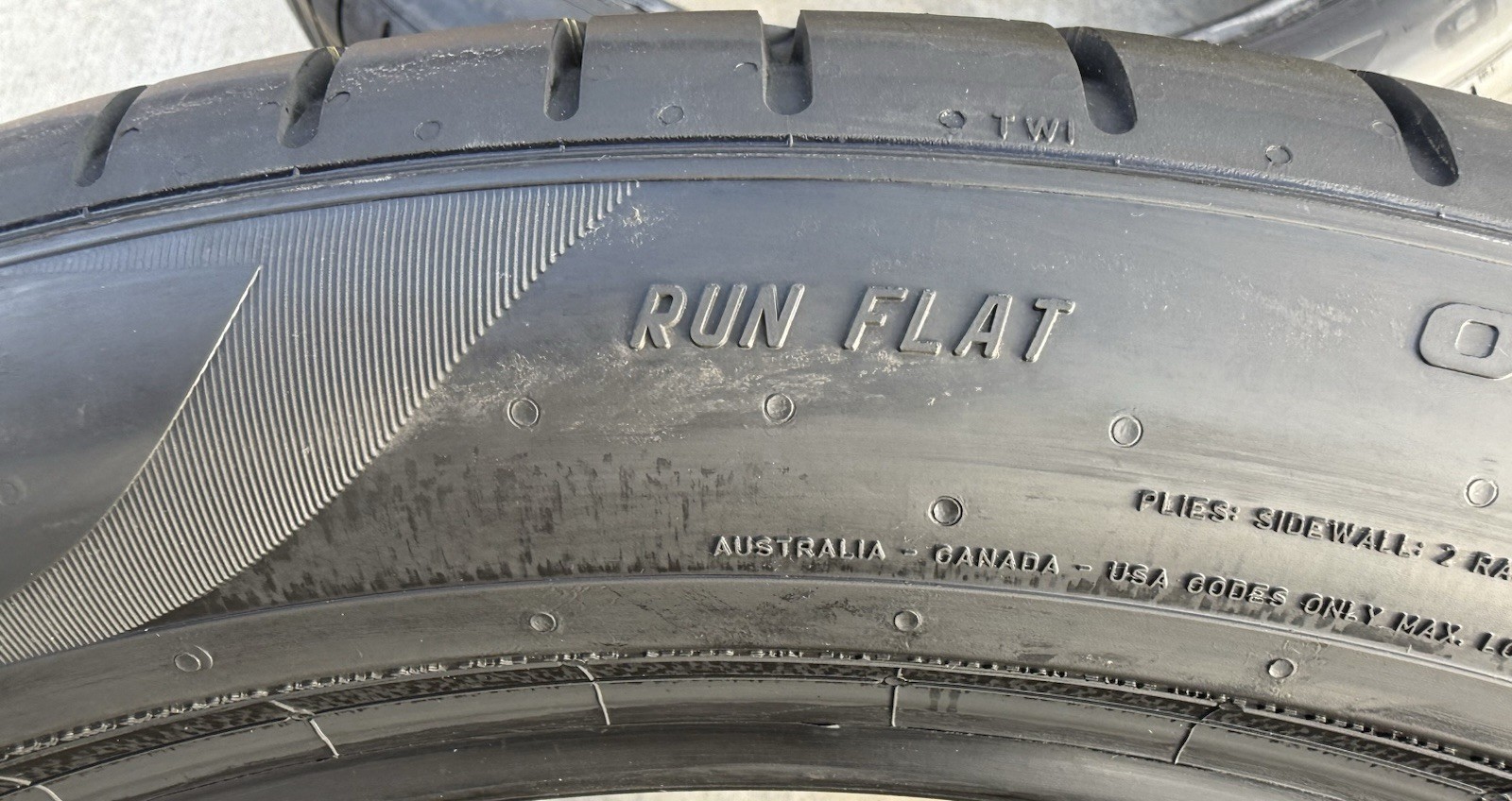 TWO BRAND NEW 315/35R20 110W Pirelli P Zero PZ4 Run Flat RFT Tires 3153520