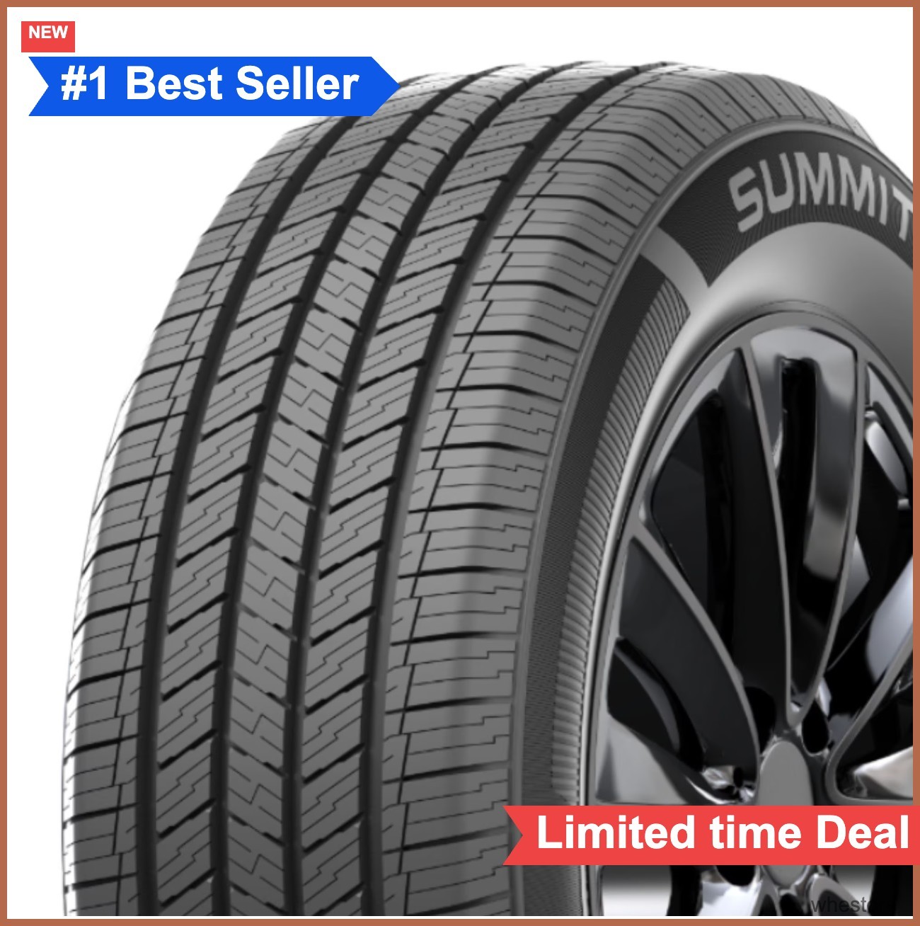 265/50R20 All Season Tire 107H SUV Crossover Four Season Road Touring