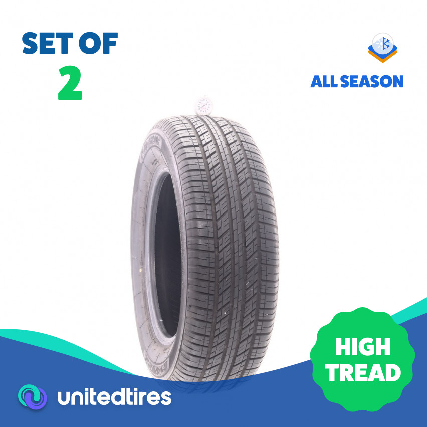 Set of (2) Used 235/65R17 Ironman RB-SUV 104H – 9/32