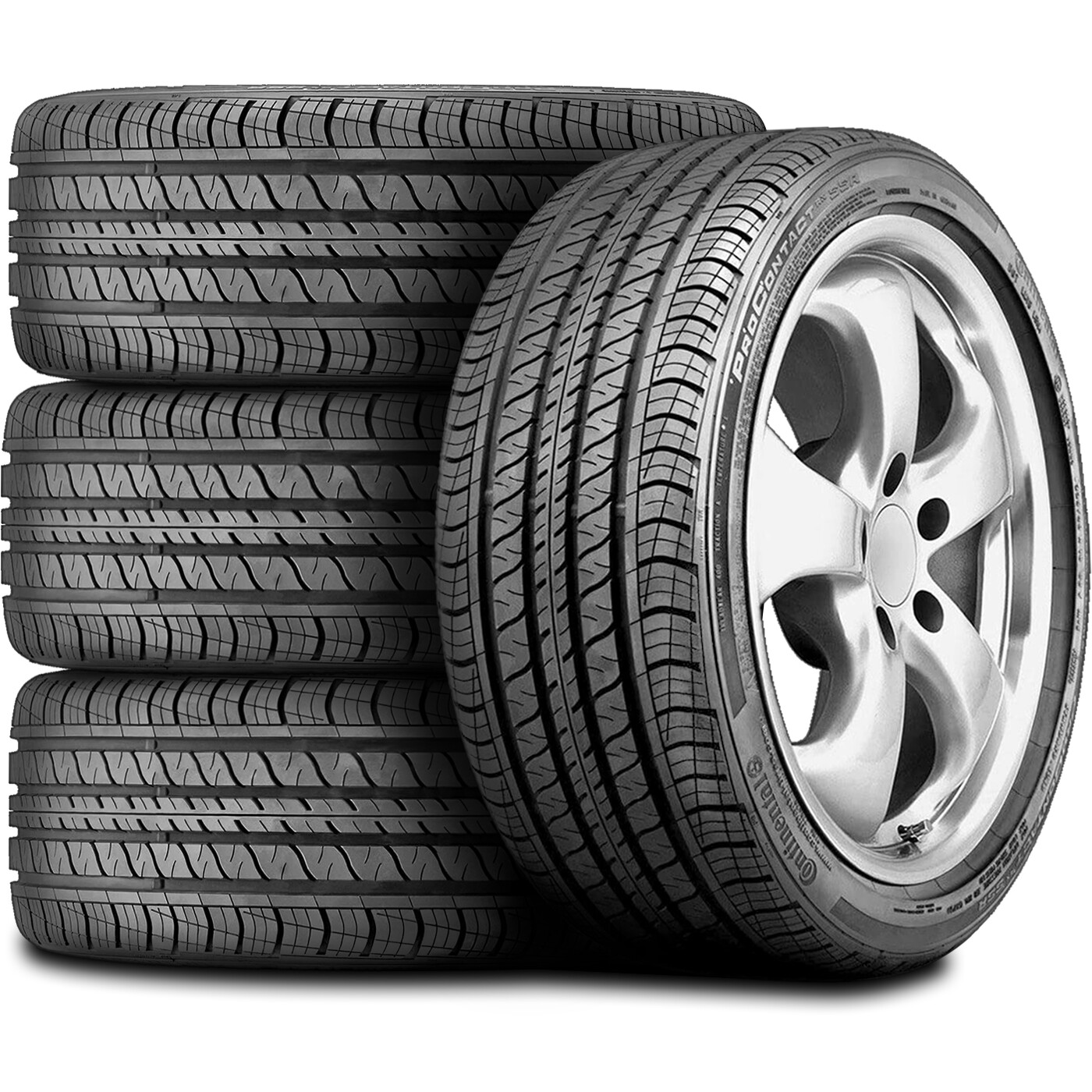 4 Tires 235/40R18 Continental ProContact RX SSR AS A/S All Season 91V (DC)
