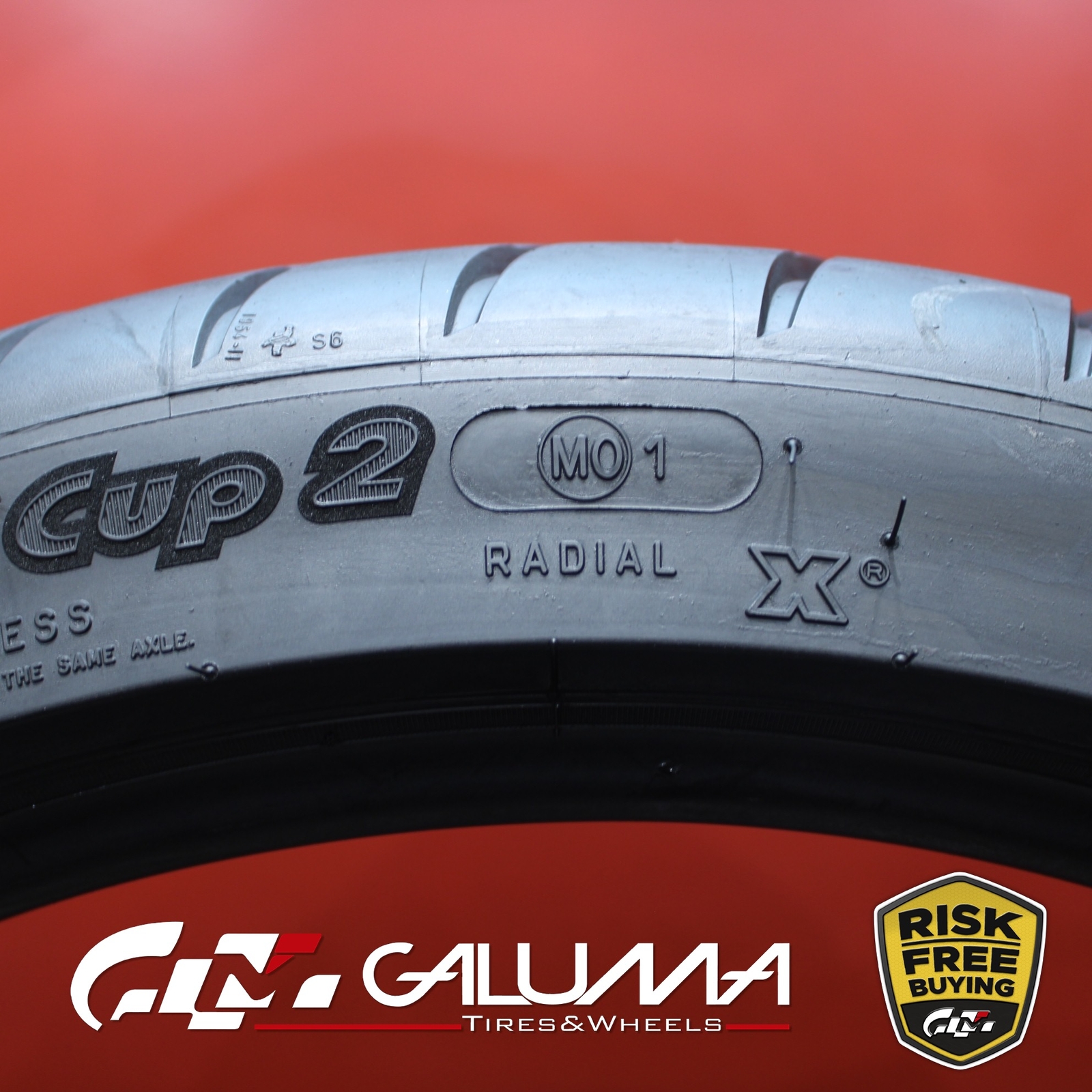 1X Tire LikeNEW Michelin Pilot Sport Cup 2 315/30/21 315/30ZR21 3153021 #71210