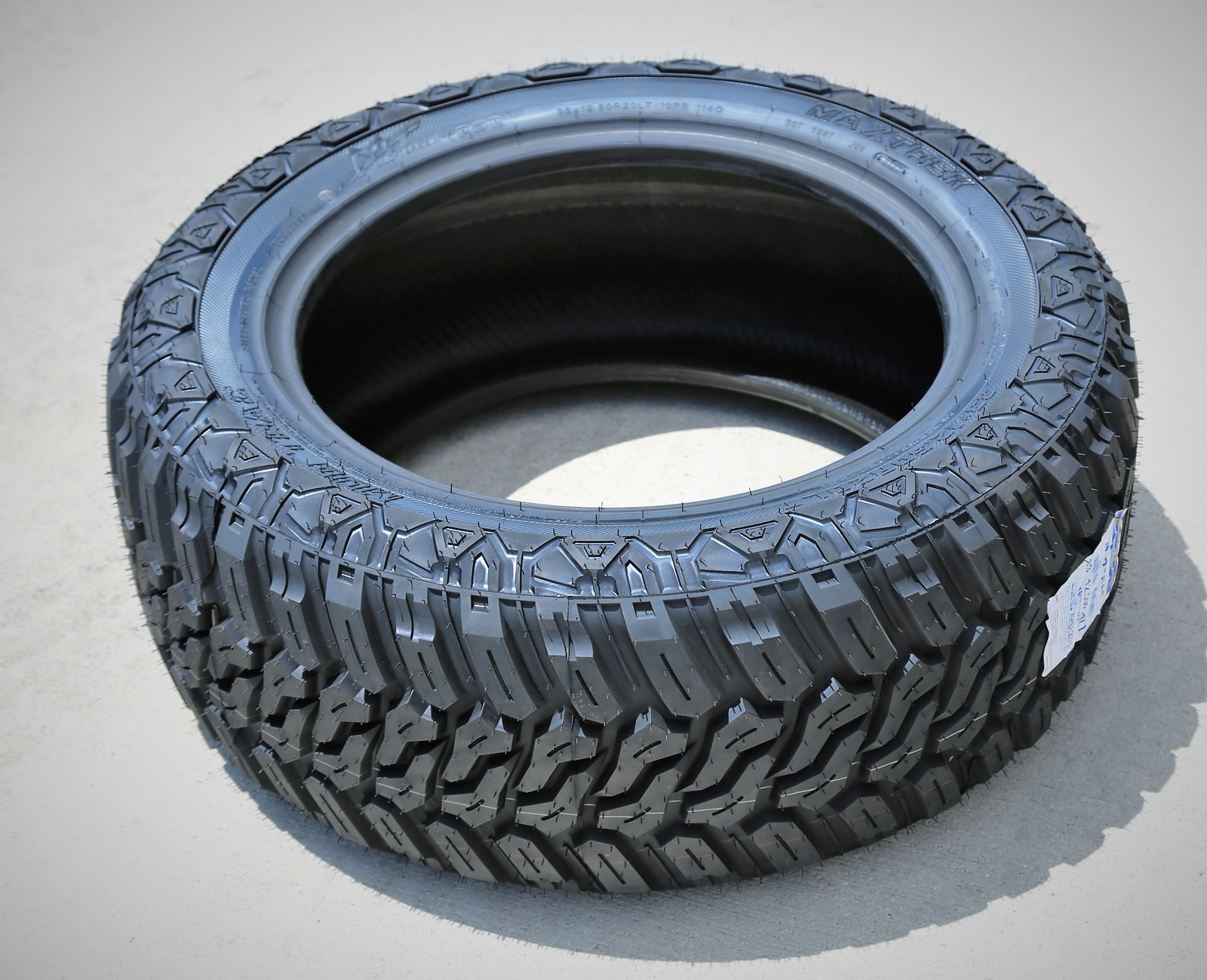 4 Tires Maxtrek Mud Trac LT 33X12.50R20 Load E 10 Ply MT M/T