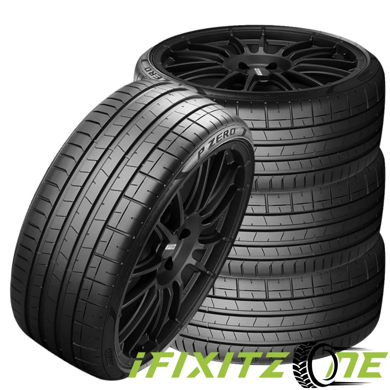 4 Pirelli P Zero PZ4 295/40R19 108Y Tires, Ultra High Performance Summer 220AAA