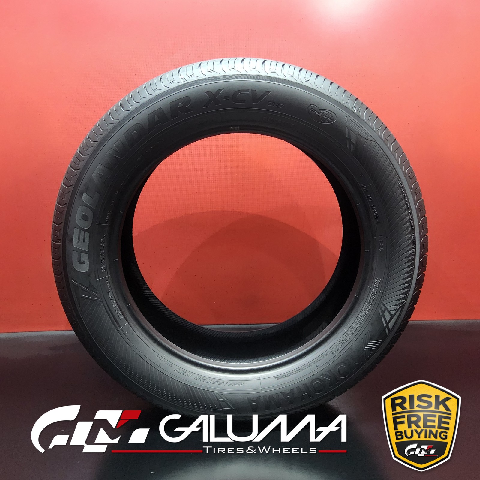 1 Tire LikeNEW Yokohama Geolandar X-CV G057E XL 265/55R20 265/55/20 113V #96036