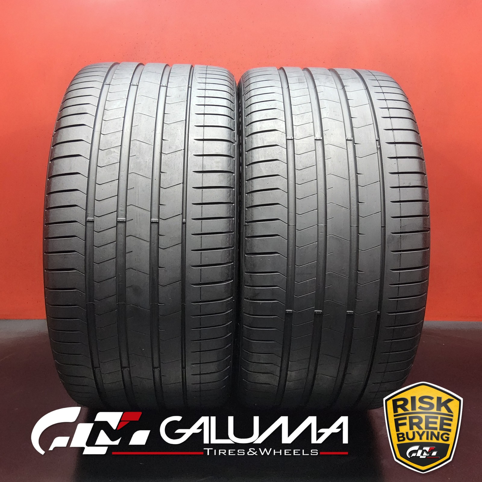 Set of 2 Tires LikeNEW Pirelli P-Zero (PZ4) B 315/30ZR22 315/30/22 3153022 92916