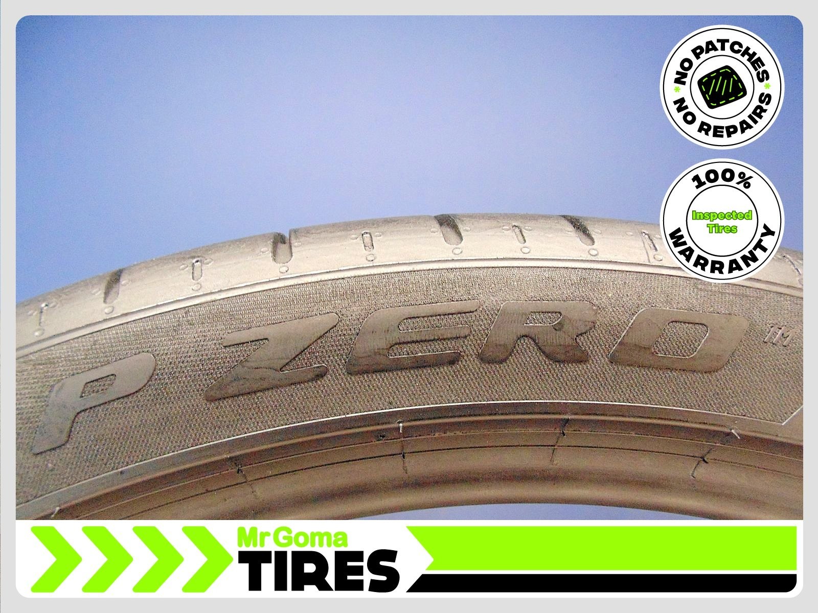 1 PIRELLI P ZERO TM PZ5 L1 ELECT XL 325/30ZR23 USED TIRE 6.0/32 TREAD 109Y