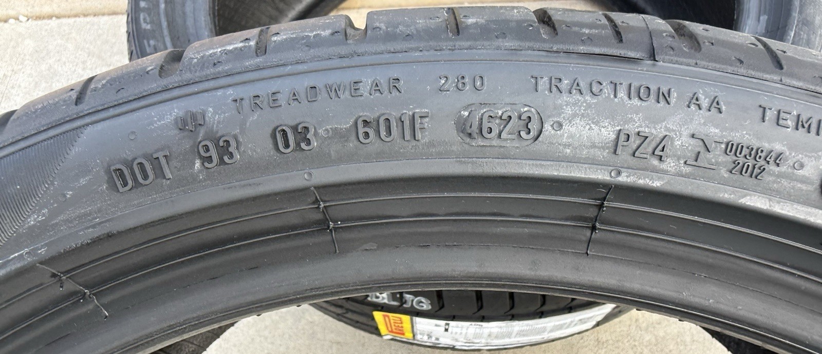 TWO BRAND NEW 255/35R19 96Y Pirelli P Zero PZ4 Sport Tires Like Michelin 4S