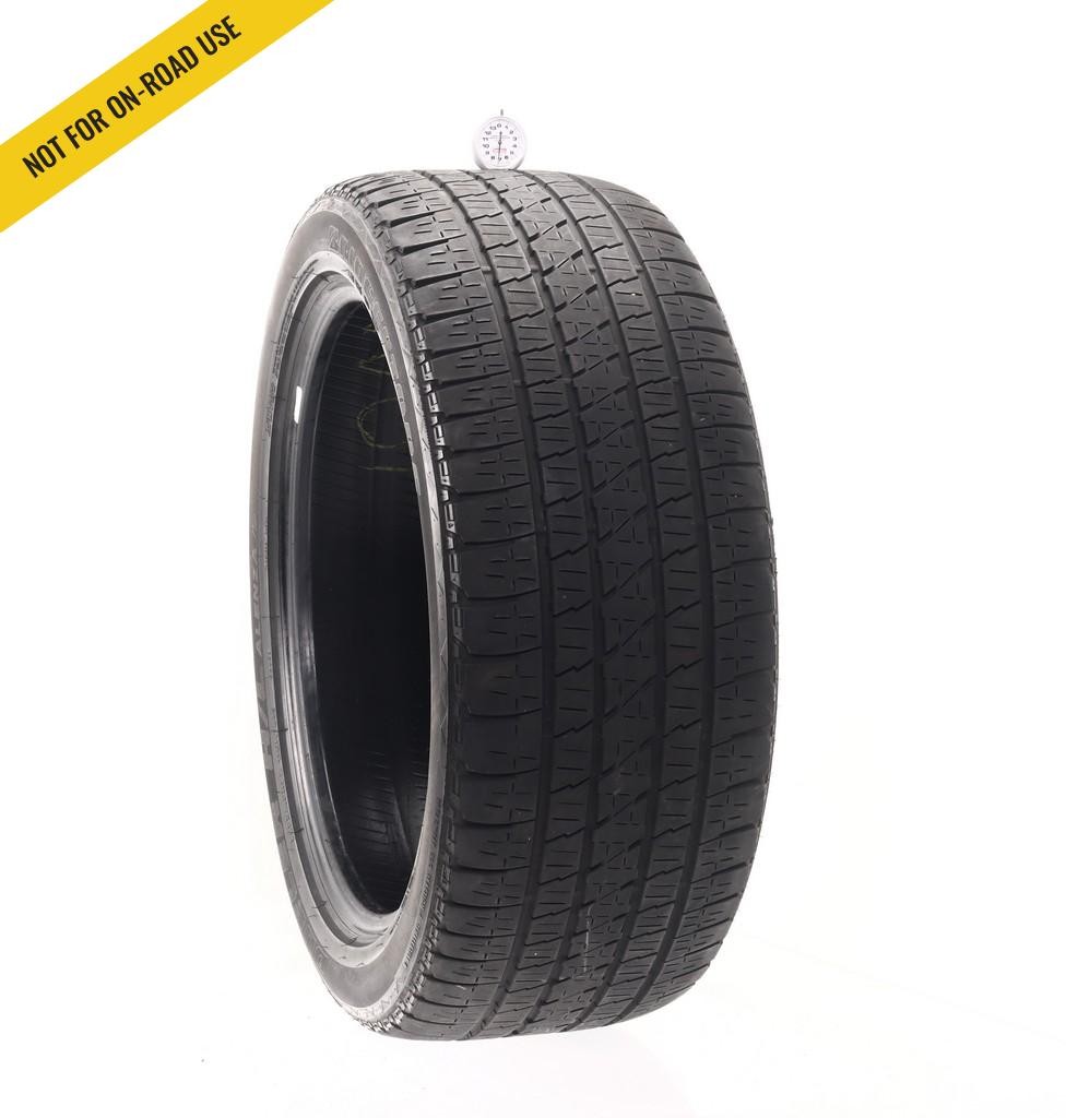 Set of (4) Used 285/45R22 Bridgestone Dueler H/L Alenza Plus 110H – 7-8.5/32