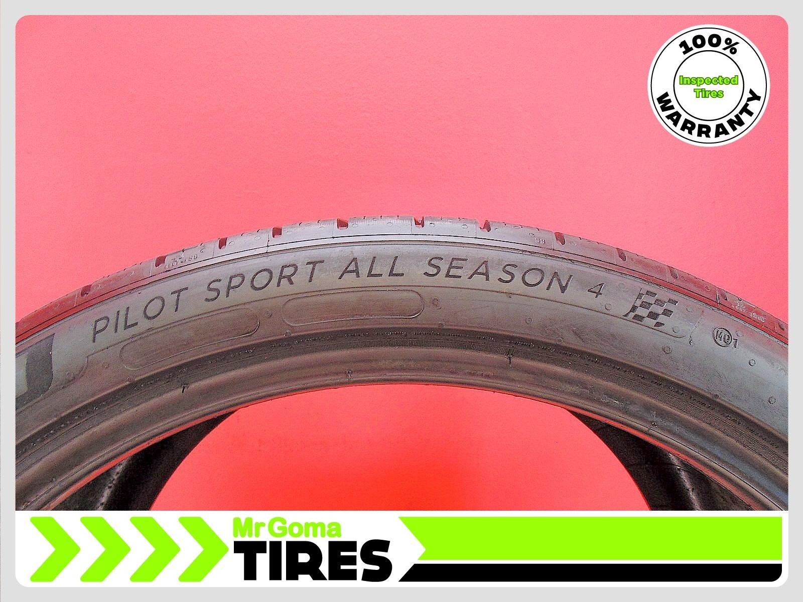 1 MICHELIN PILOT SPORT A/S 4 MO1 XL 315/30R21 USED TIRE 8.0/32 TREAD 3153021