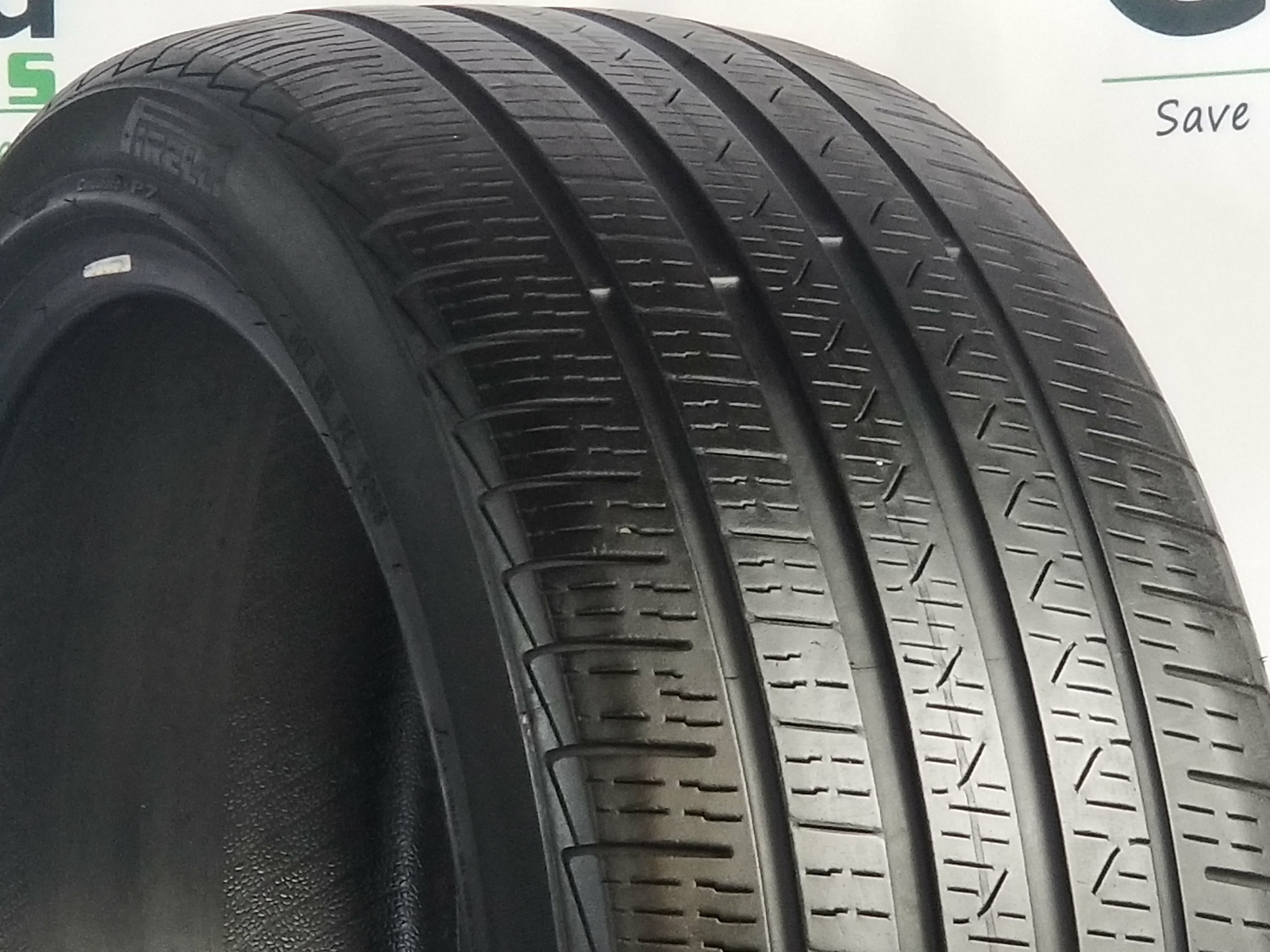 Used P225/60R18 Pirelli Cinturato P7 A/S Runflat Tires 225 60 18 104H 22560 5/32