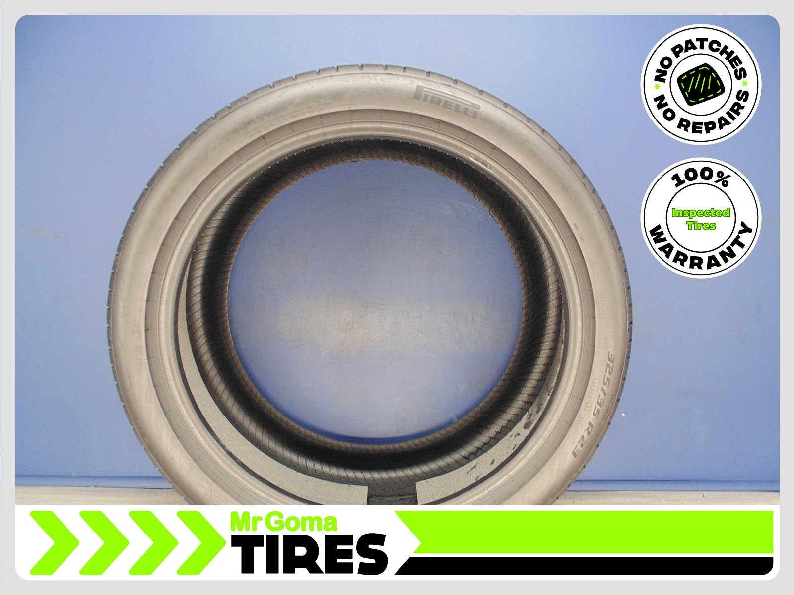 1 PIRELLI P ZERO PZ5 MO-S PNCS 325/35R23 USED TIRE 7.3/32 TREAD PZERO 3253523