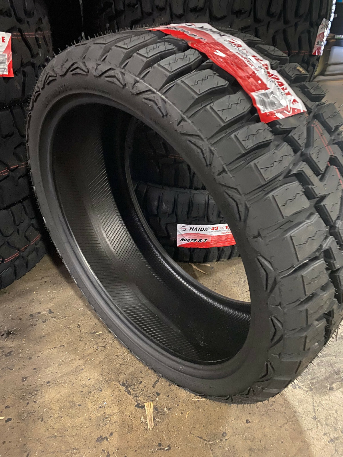 2 NEW 33X14.50R24 Haida R/T HD878 MUD TIRES 10 PLY 33 14.50 24 33145024