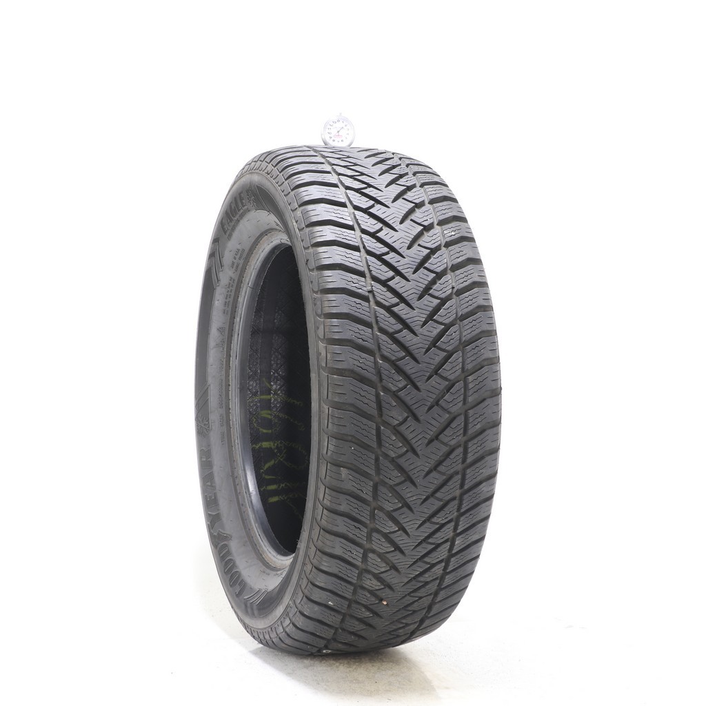 Set of (4) Used 255/60R18 Goodyear Eagle Enforcer Winter 108V – 8.5-10.5/32