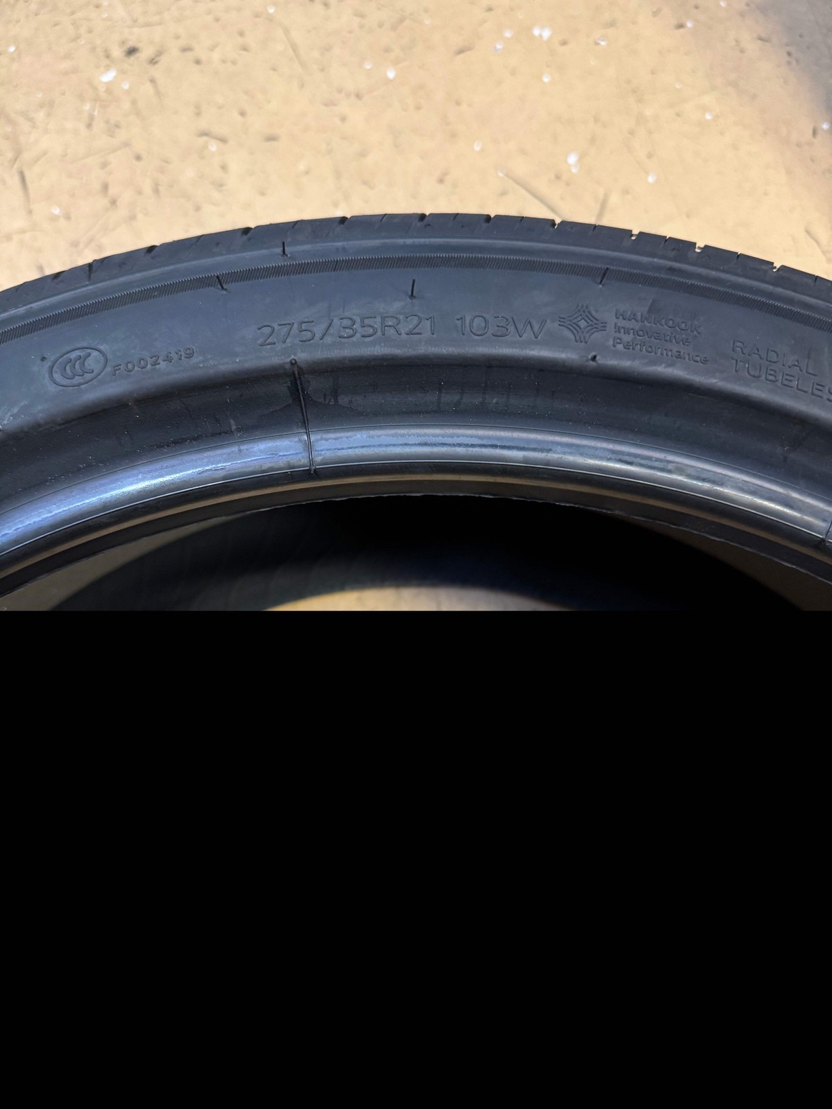 HANKOOK ION EVO AS SUV IH01A (FOAM) BSW P 275 35 21 103W XL ALL SEASON TIRE 1033