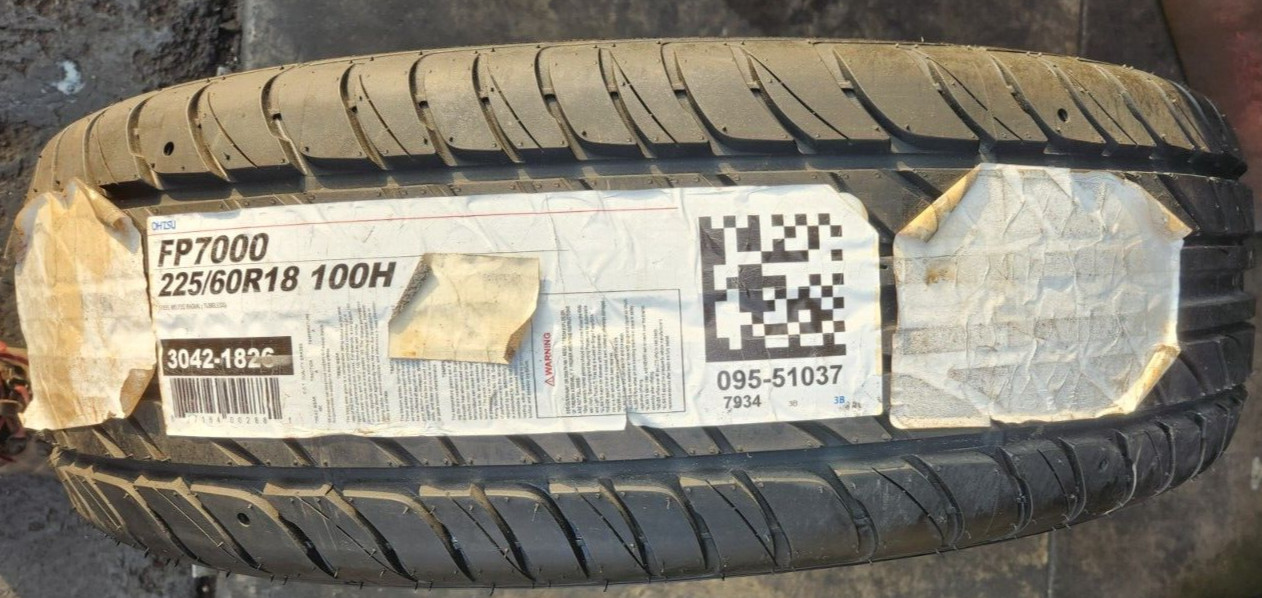 (1) OHTSU FP7000 265/60/18 100H TIRE BRAND NEW TAKE OFF